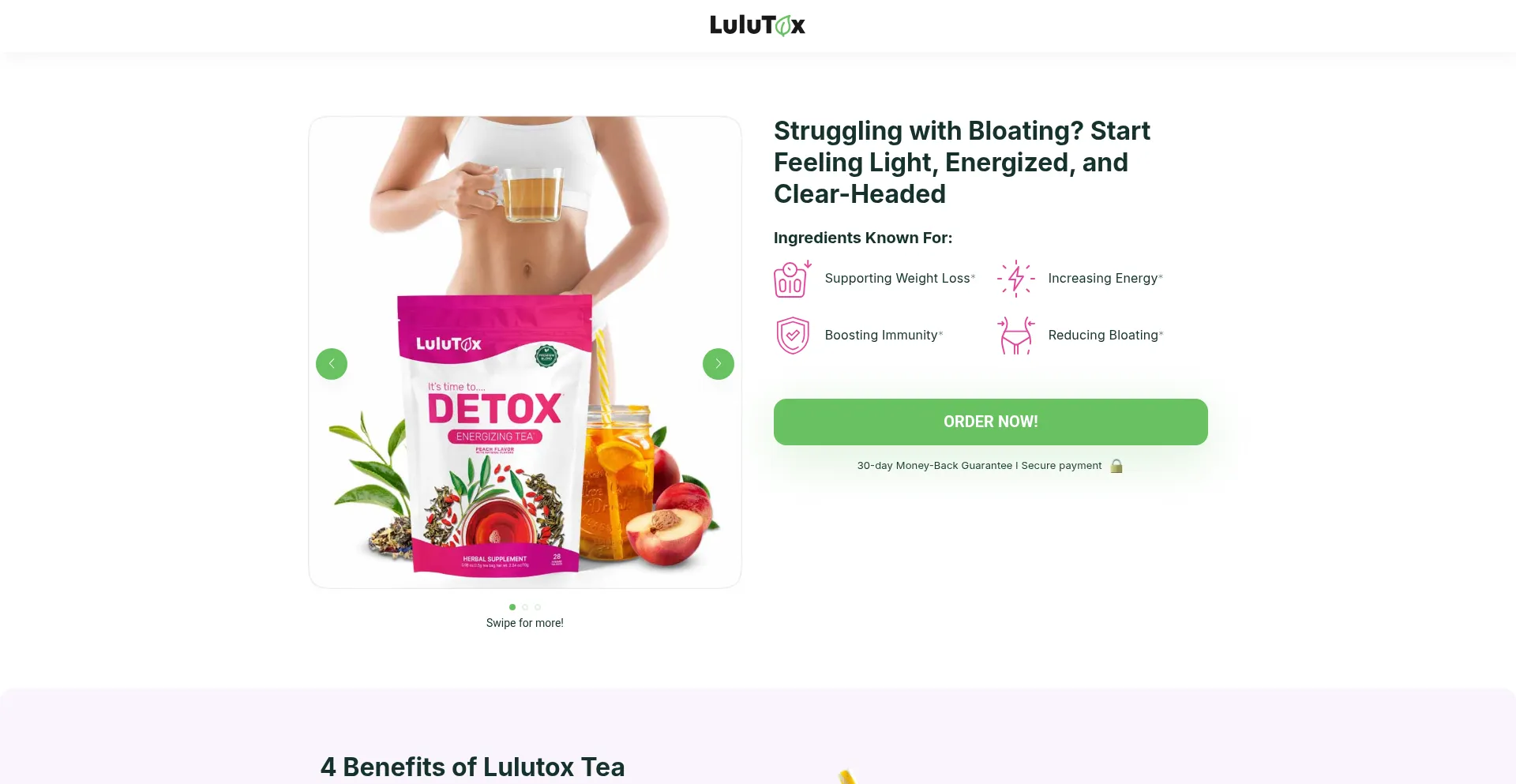 Lulutox.com Screenshot