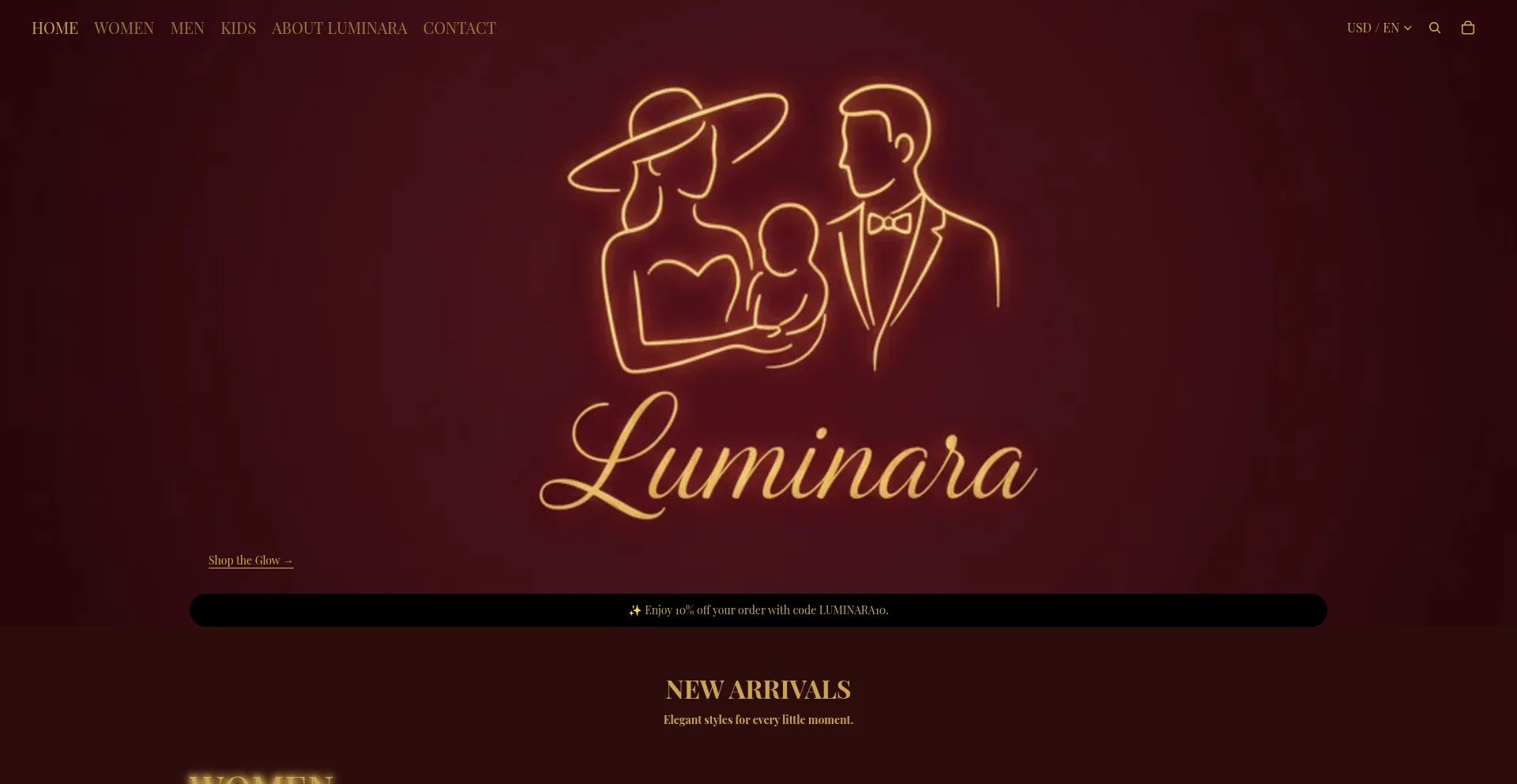Luminarawear.com