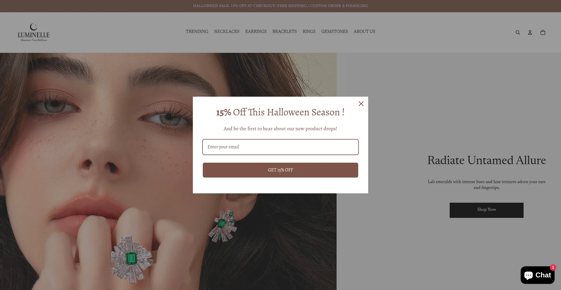 Luminelledesign.com Screenshot