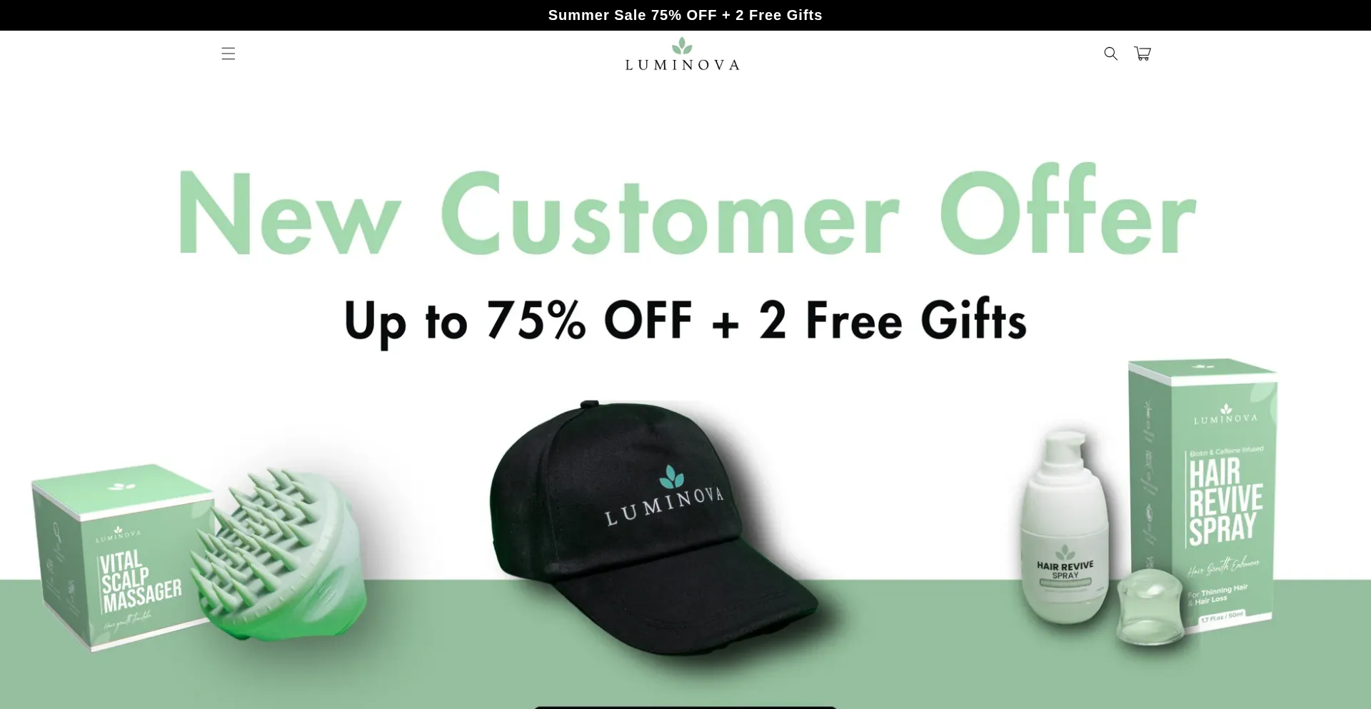 Luminovaco.com Screenshot