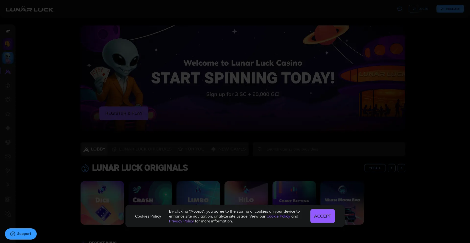 Lunarluck.us
