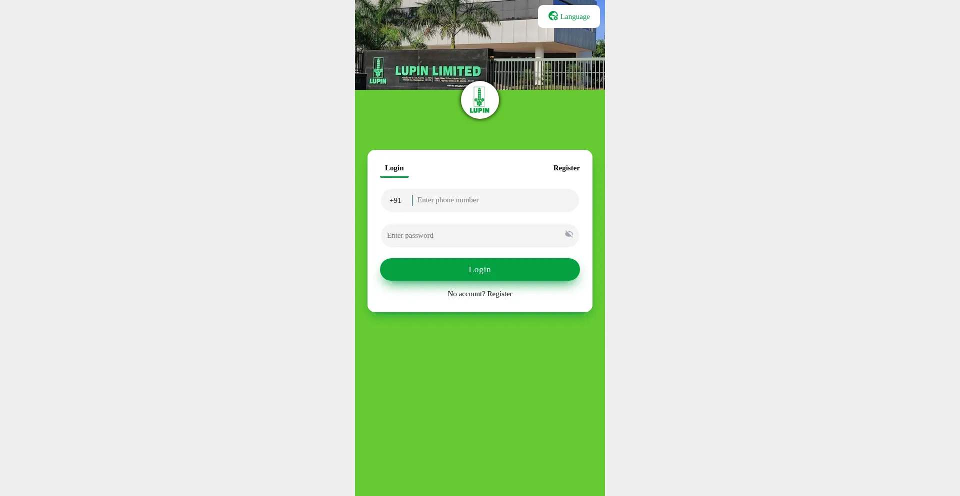 Website screenshot of Lunpin44.com
