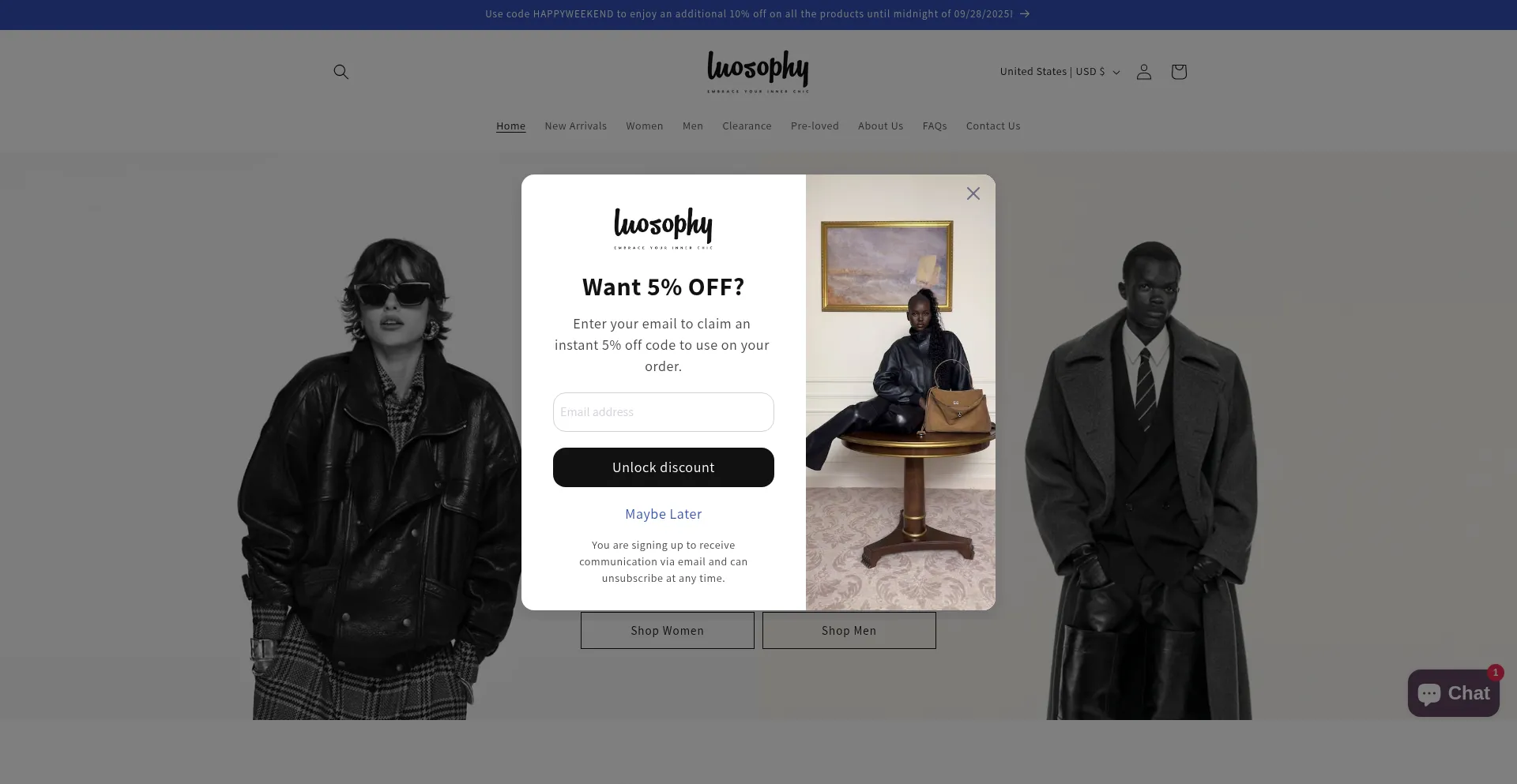 Luosophy.com Screenshot