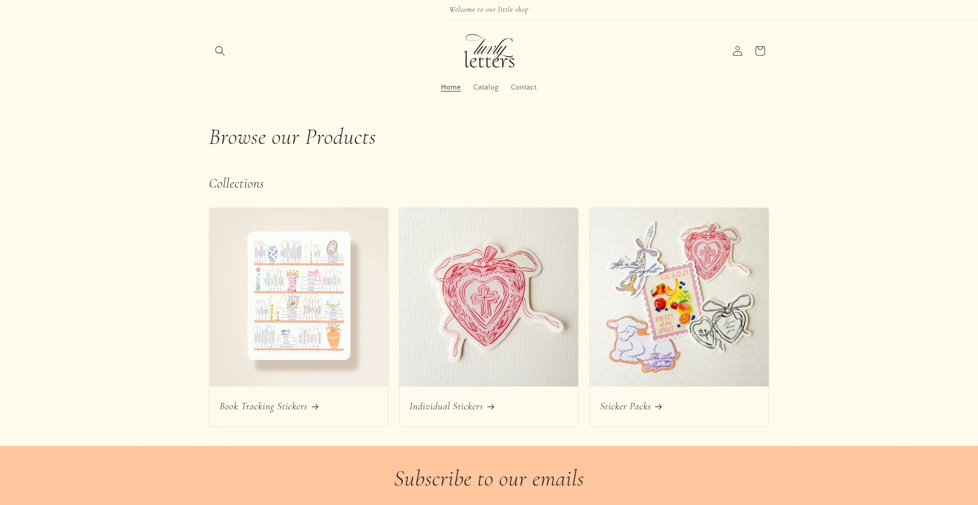 Luvlyletters.com Screenshot