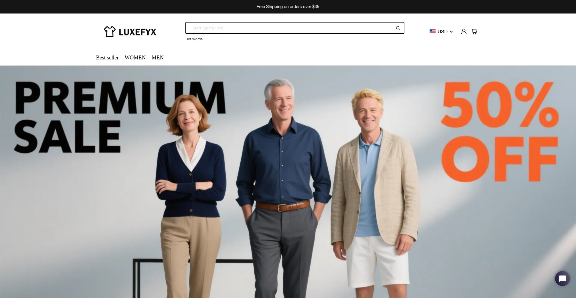 Luxefyx.com Screenshot