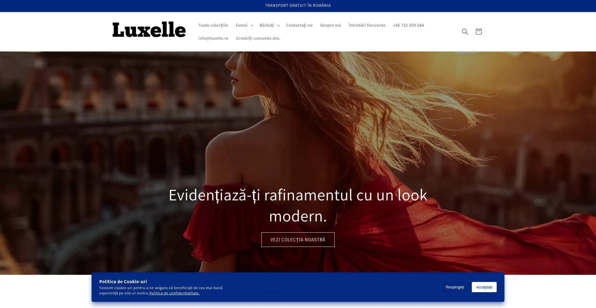 Luxelle.ro Screenshot