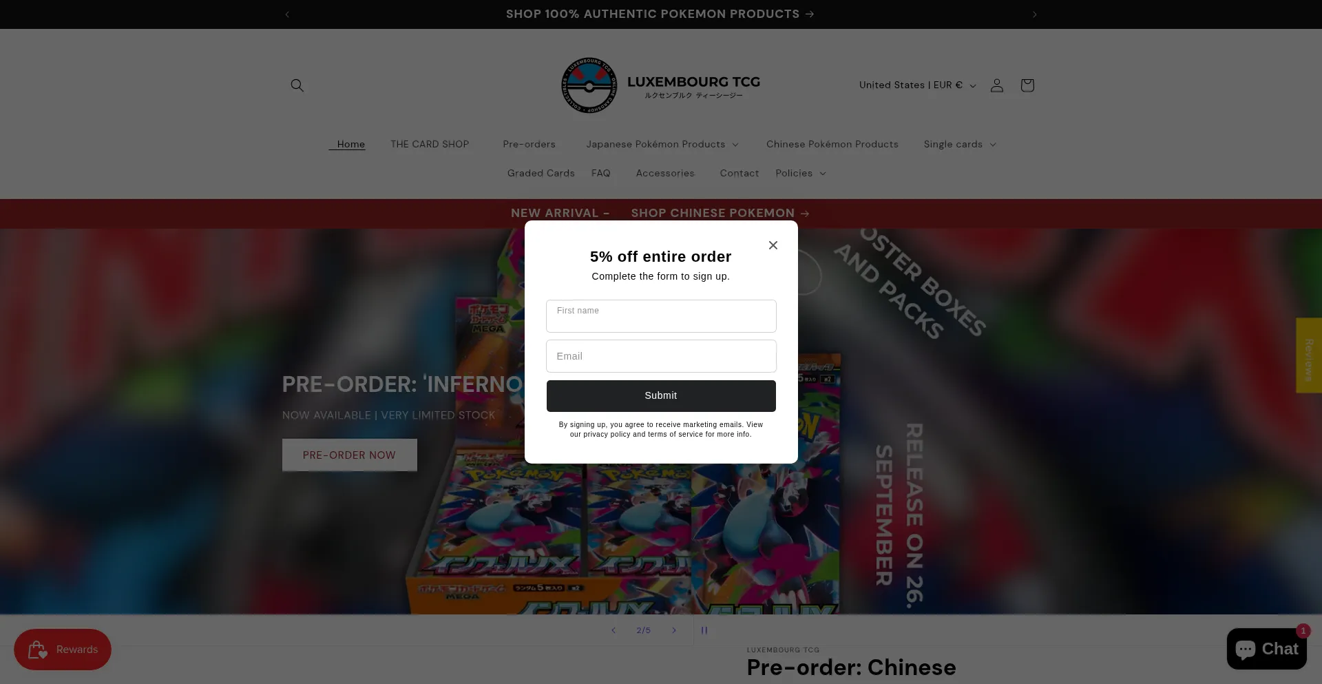 Luxembourgtcg.com Screenshot