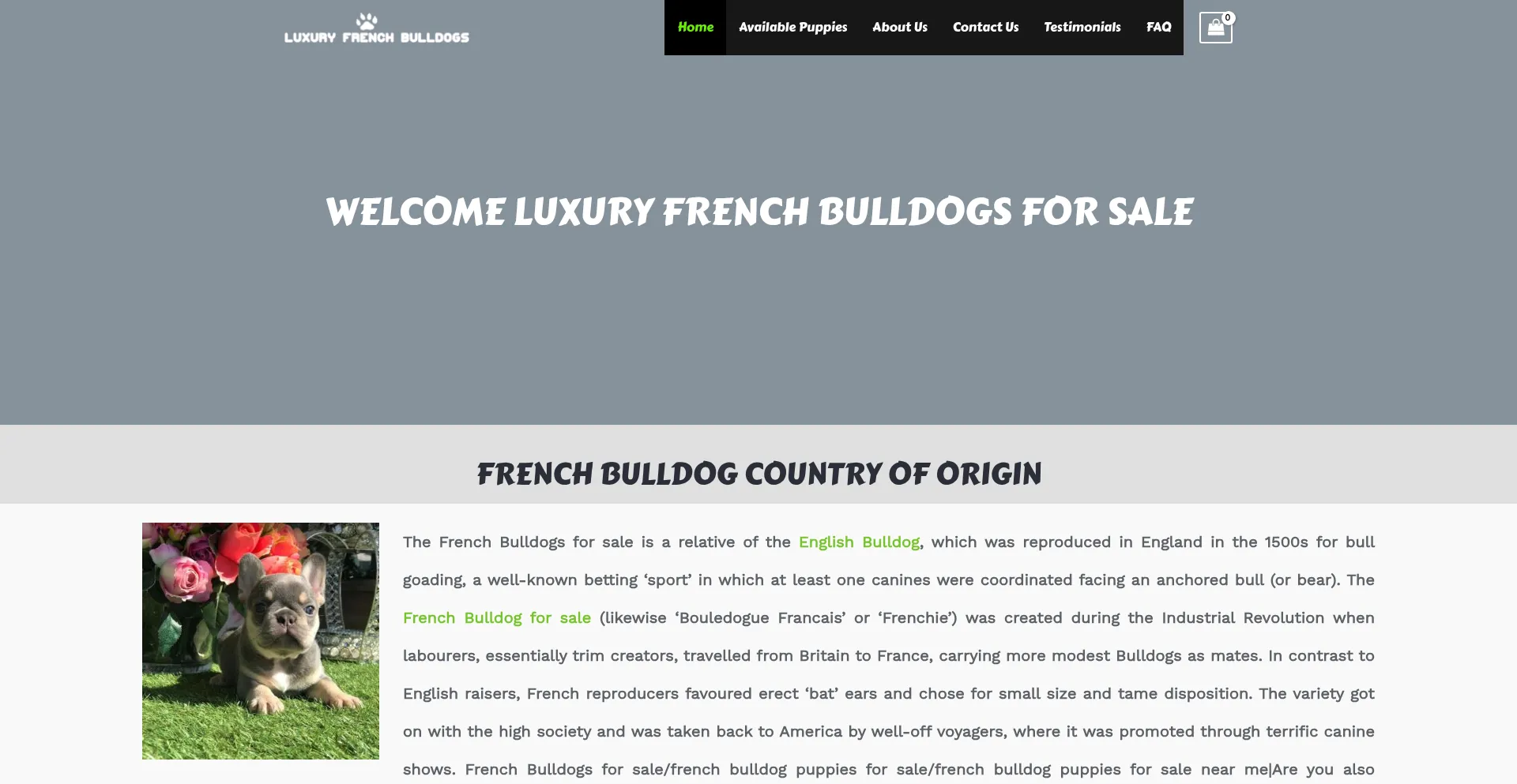 Is Luxuryfrenchbulldogsonline.com Safe?