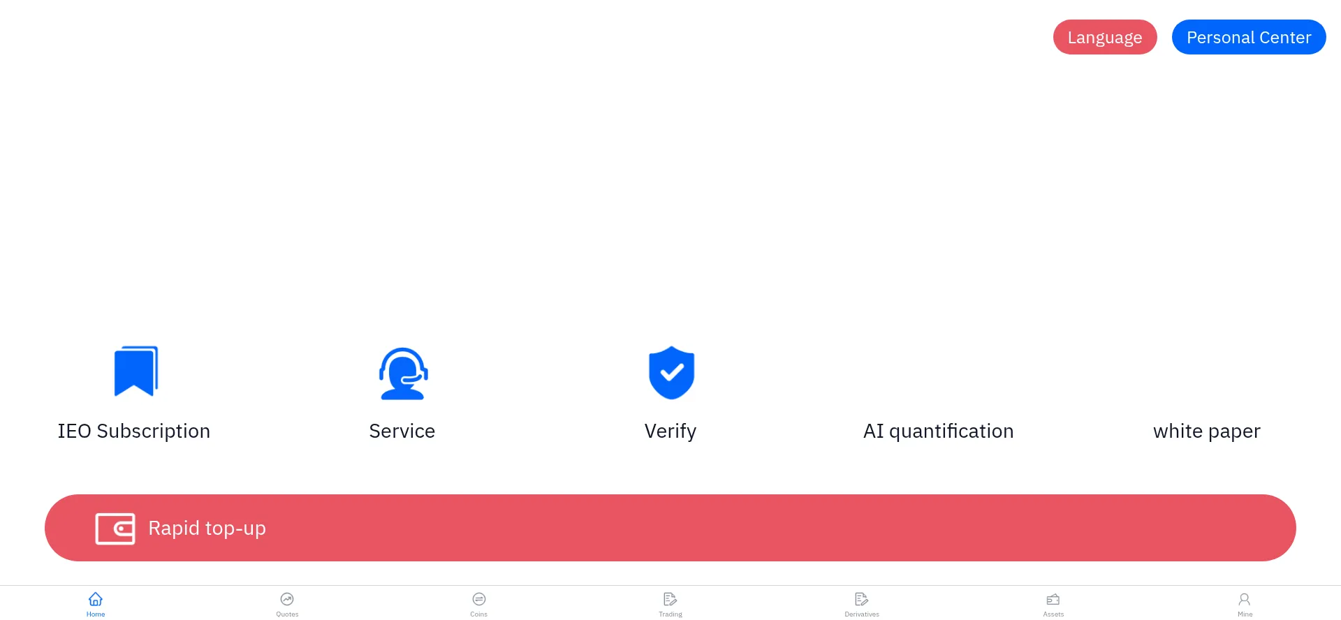 Website screenshot of M.bxamax.com