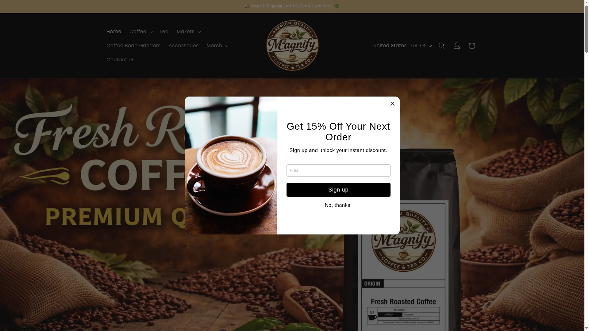 M2agnifycoffeeandteaco.com