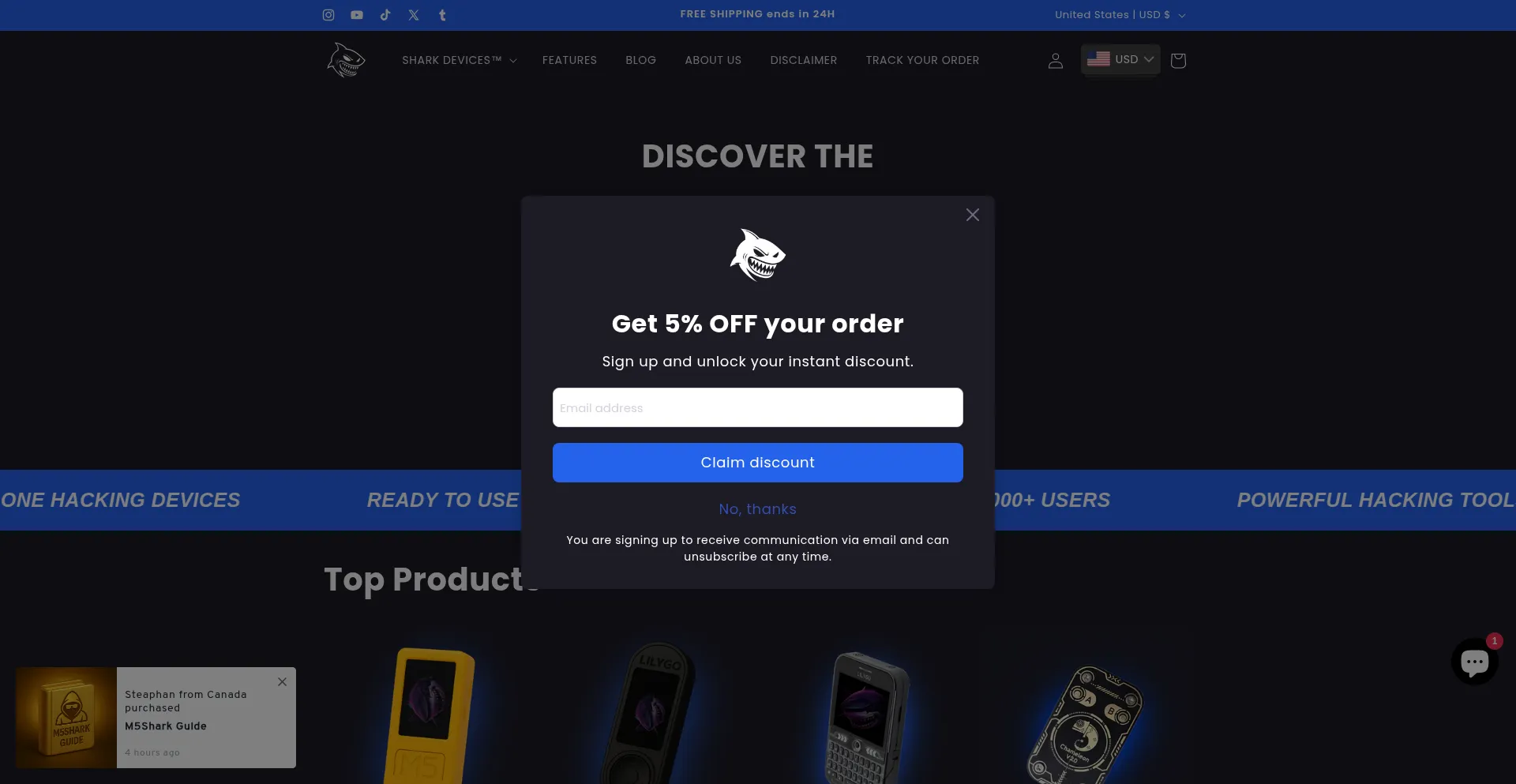 Is M5shark.com Safe?