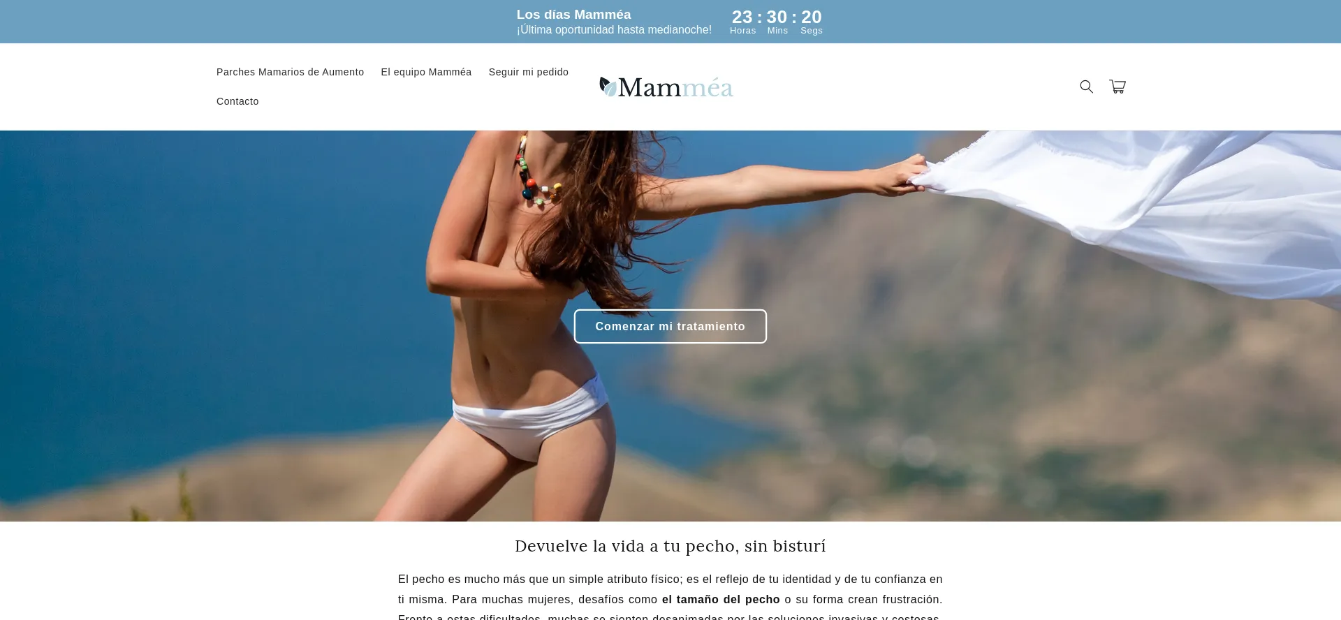 Website screenshot of Ma-mmea.com