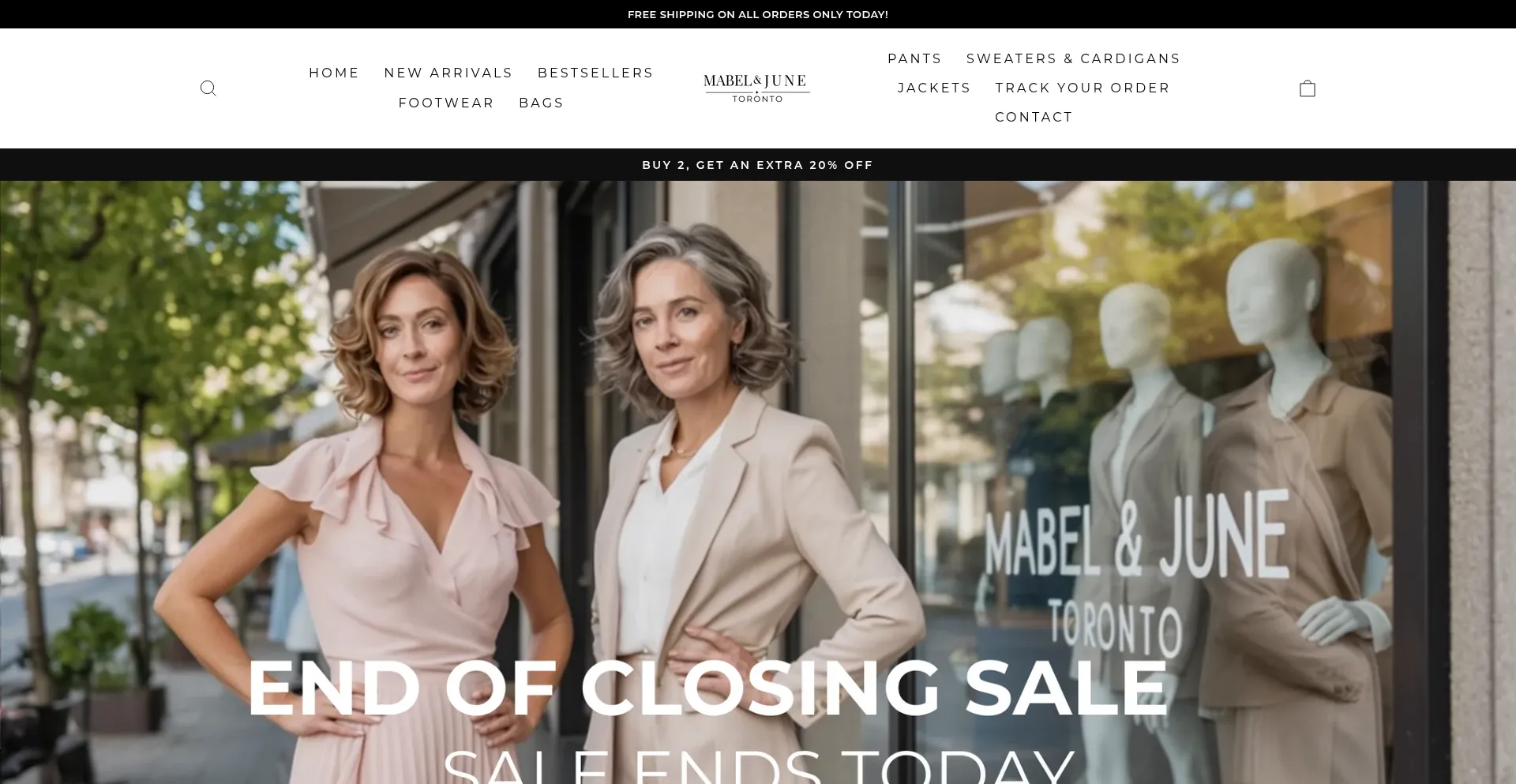 Mabelandjune-toronto.com Screenshot