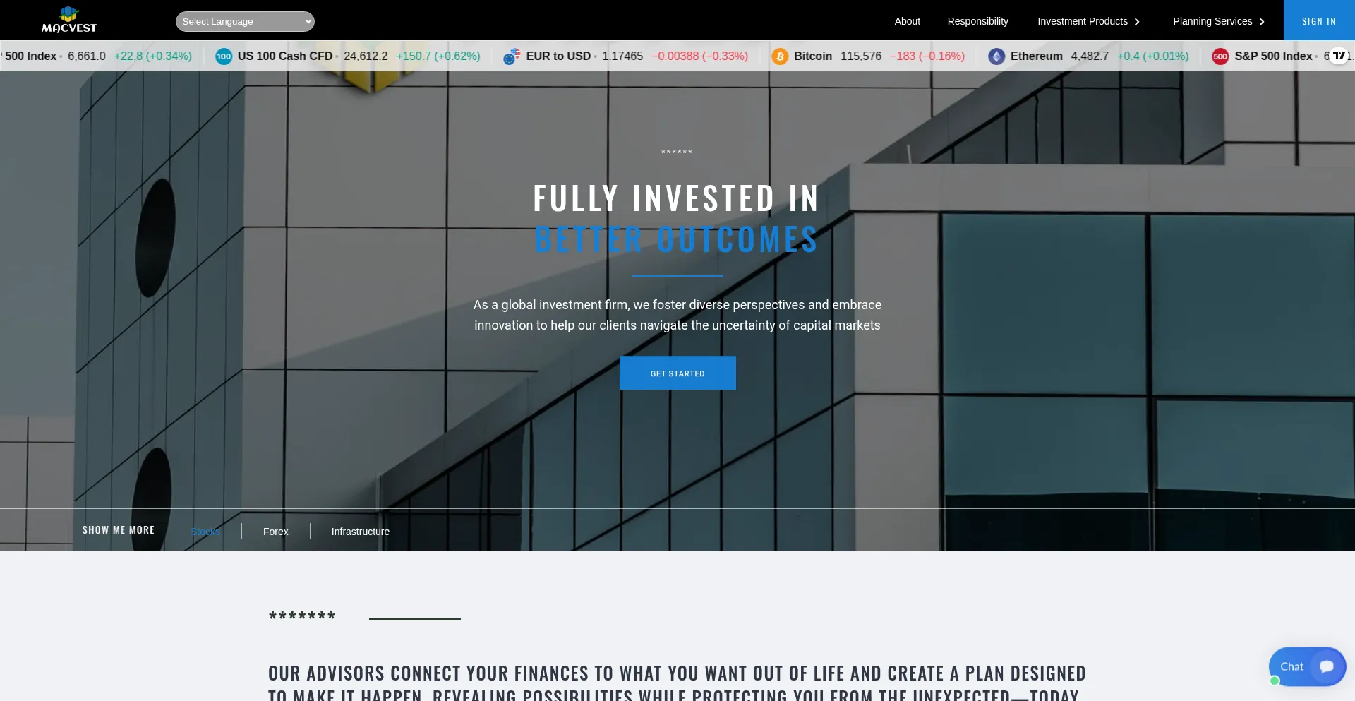 Mac-vest.com Screenshot
