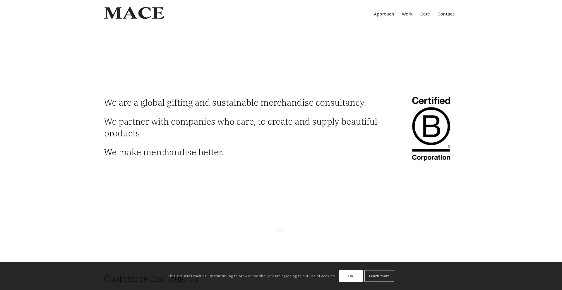 Macepromotions.com Screenshot