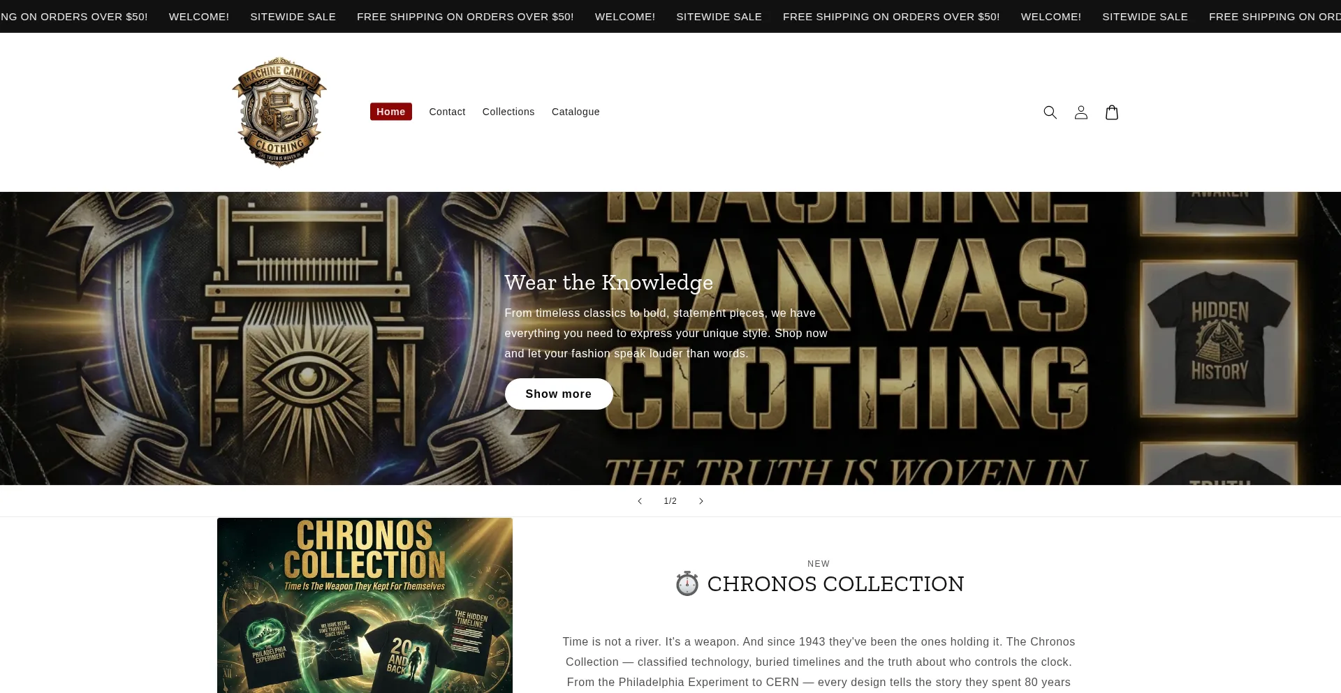 Machinecanvasclothing.com