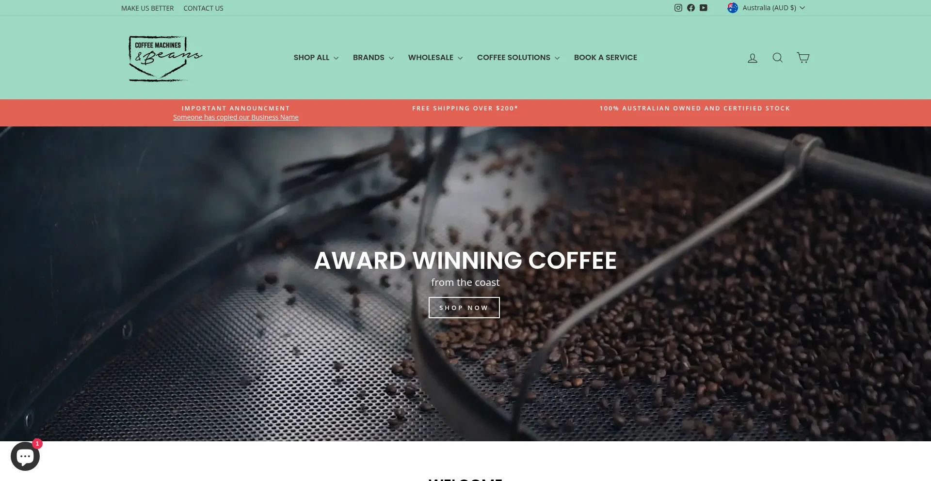 Machinesandbeans.com.au