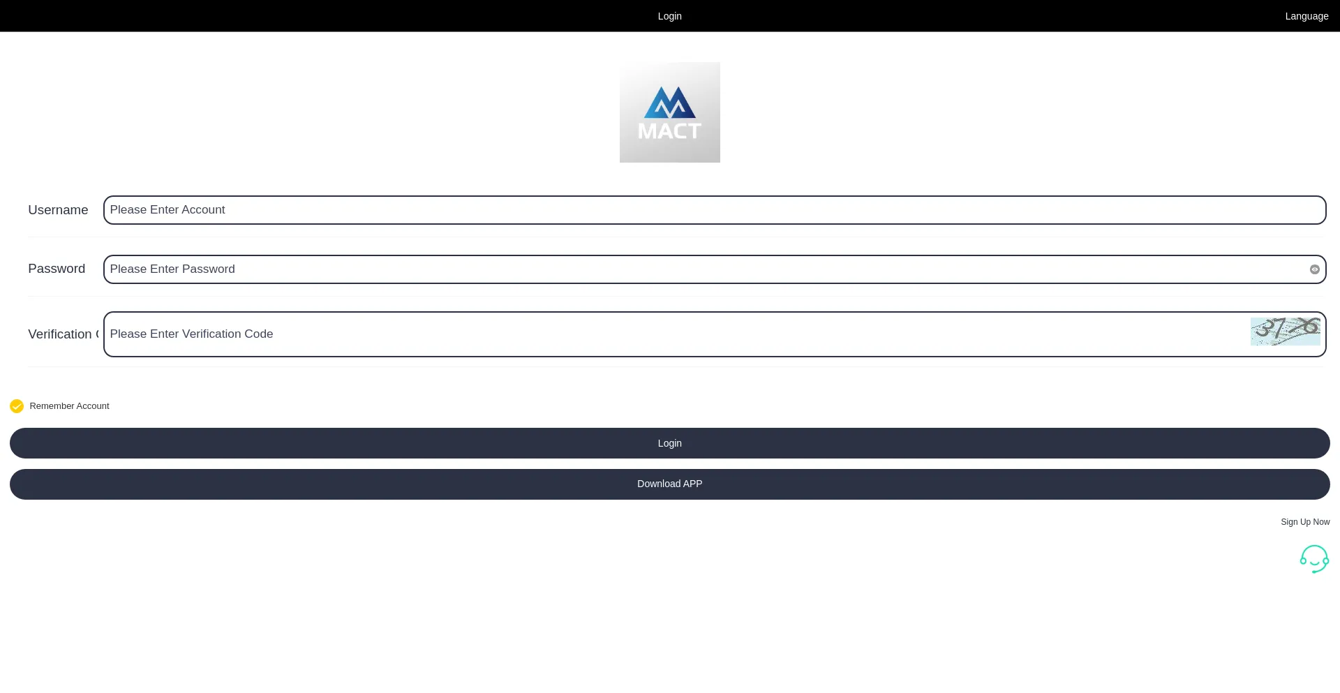 Website screenshot of Mact-g.com