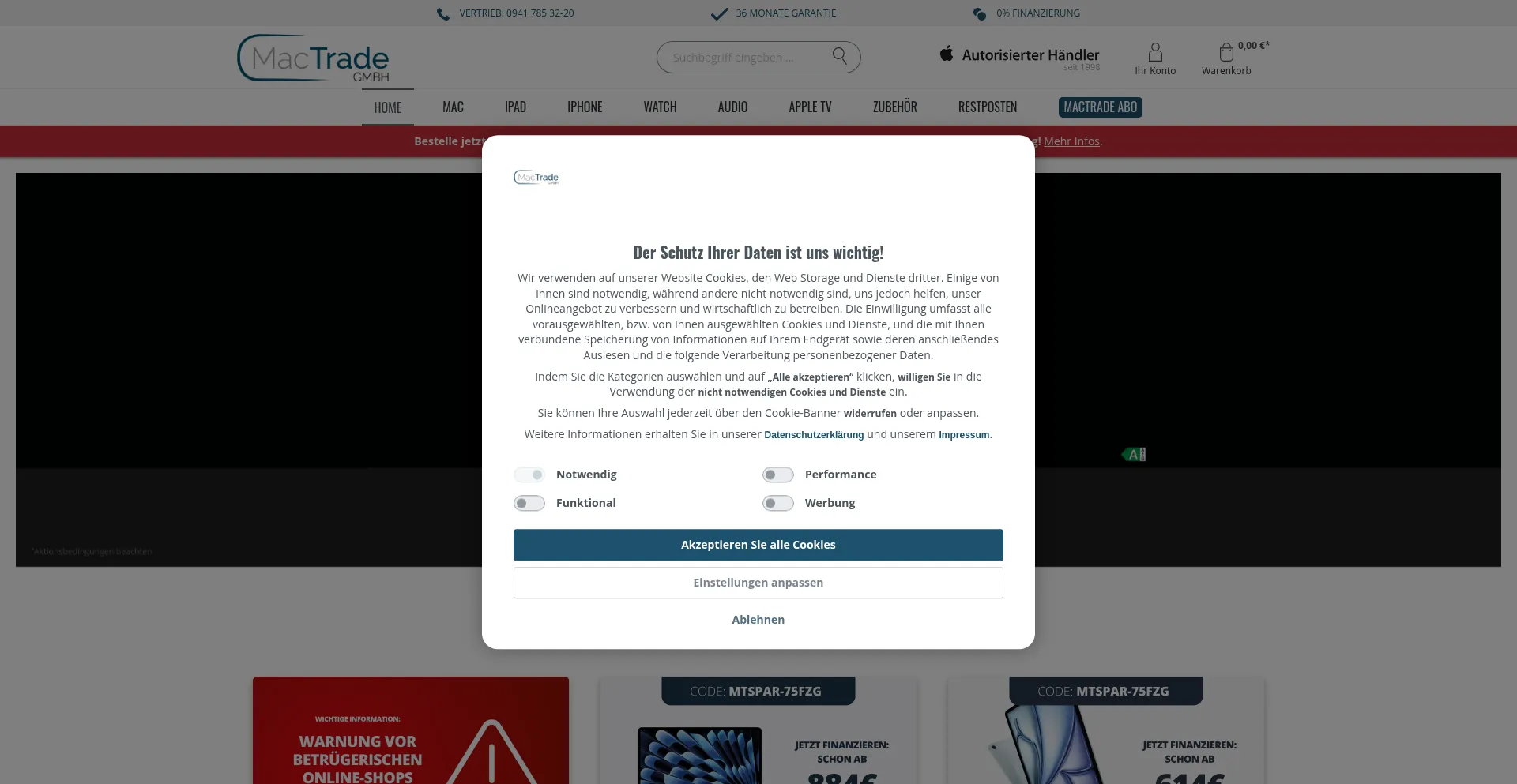 Is Mactrade.de Safe?