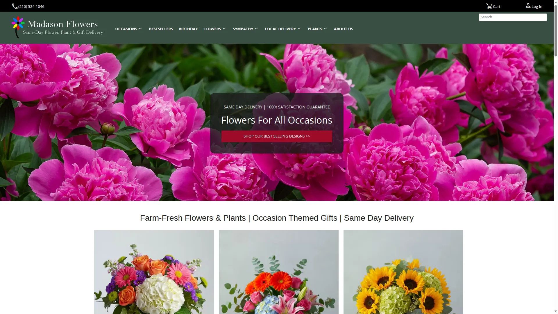 Madasonflowers.com