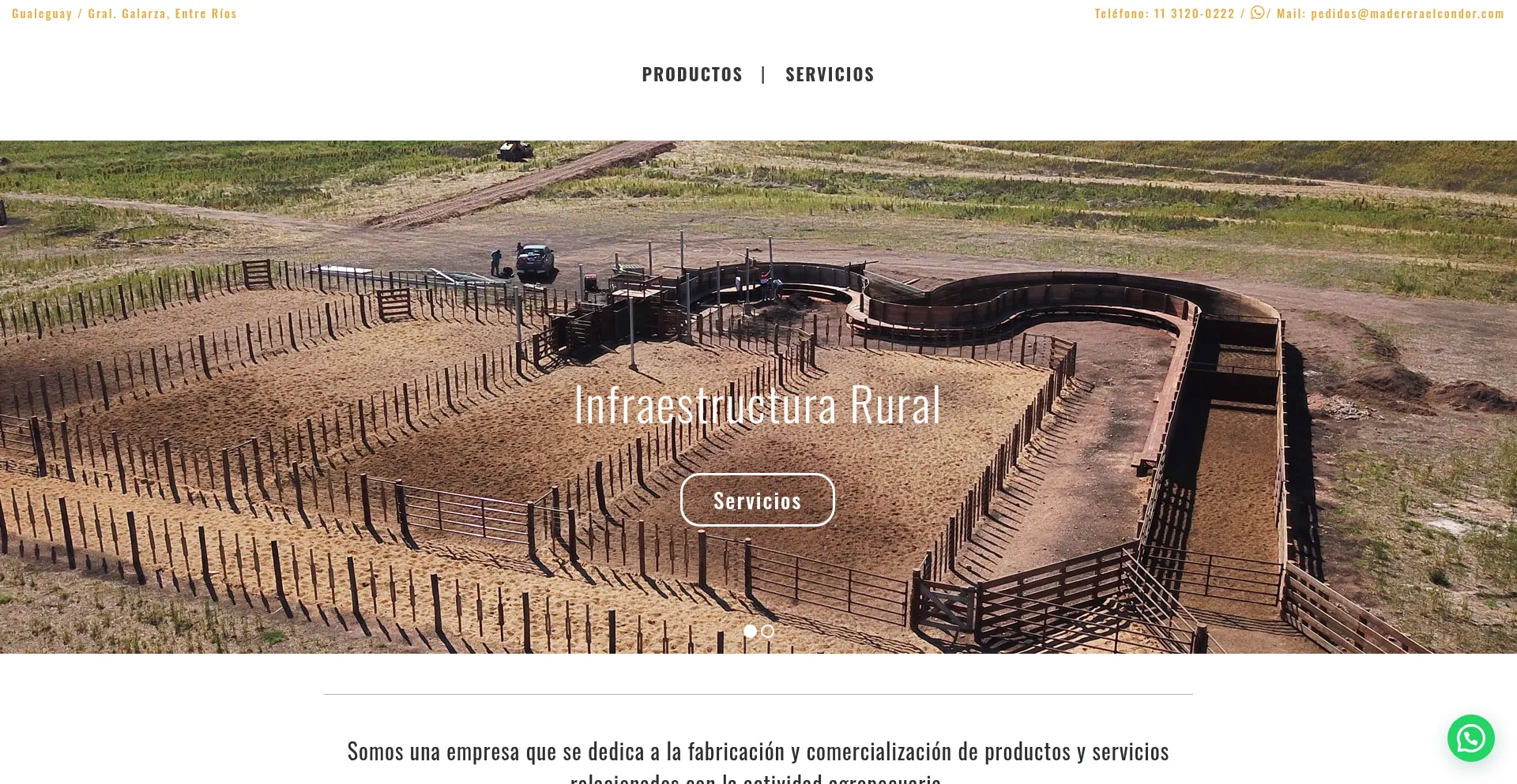 Madereraelcondor.com