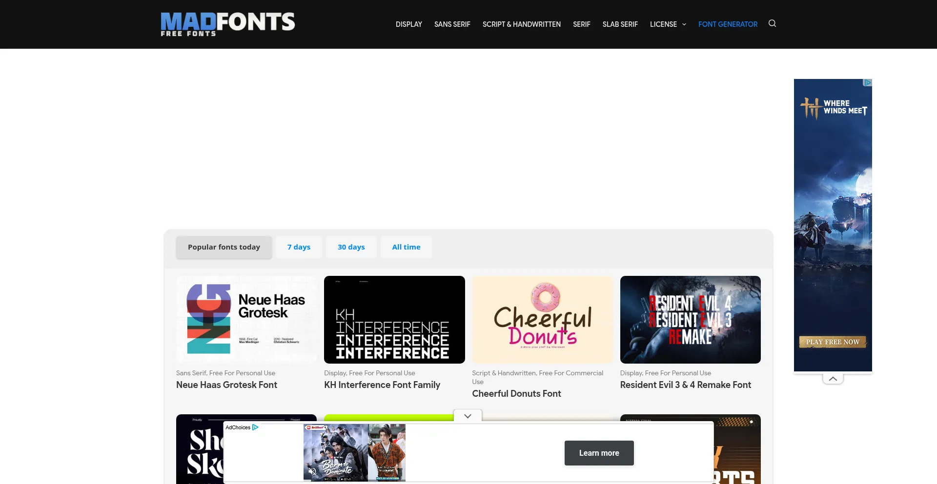 Madfonts.com