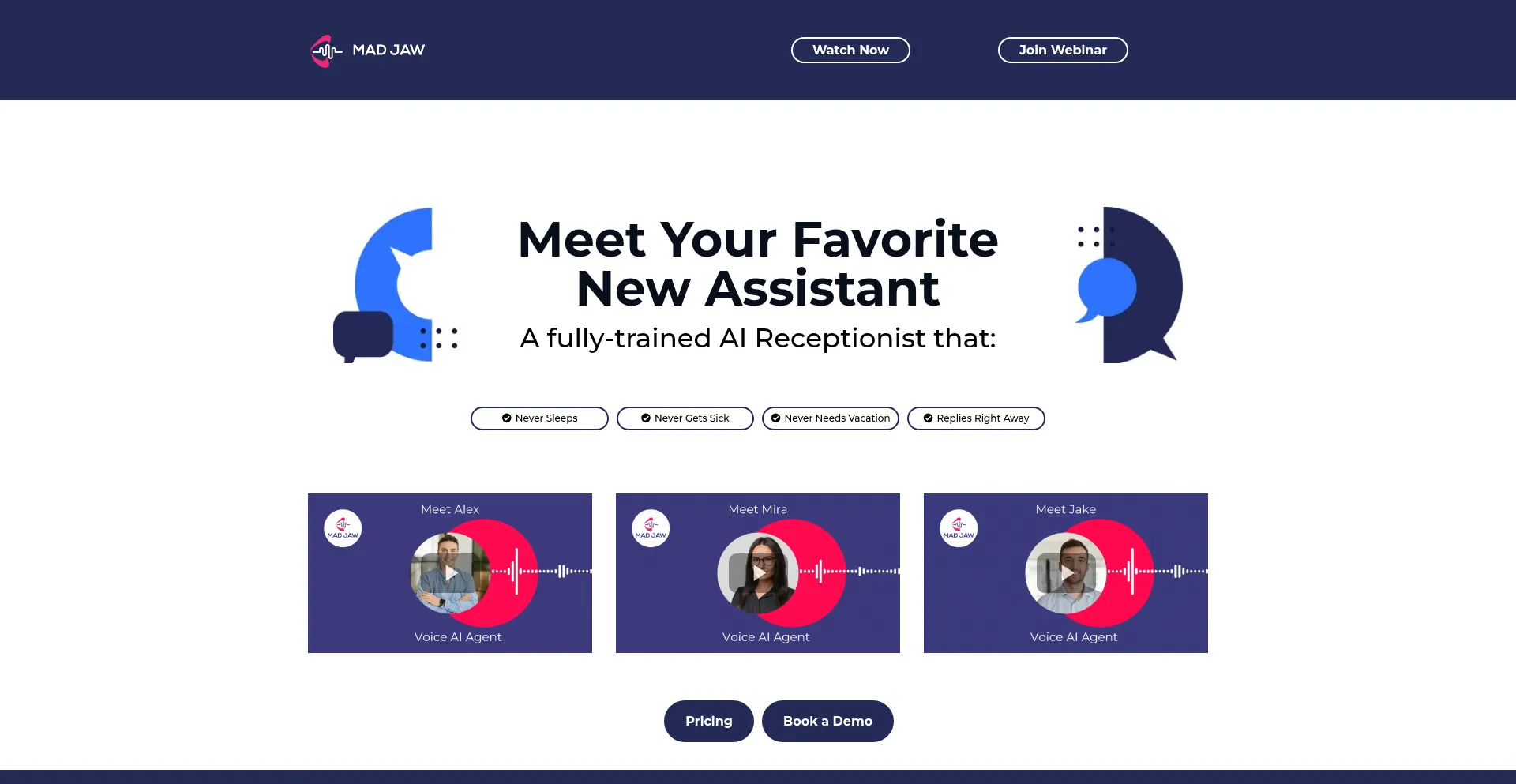 Madjaw.com Screenshot