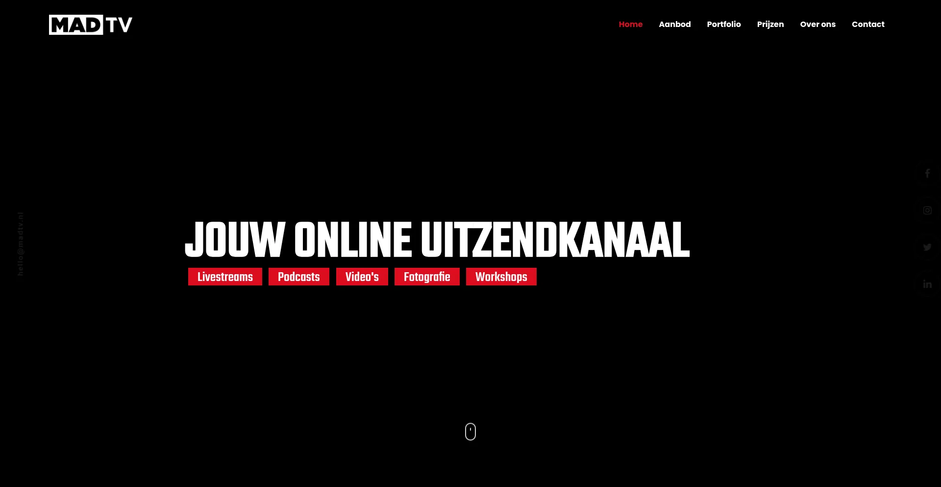 Madtv.nl Screenshot