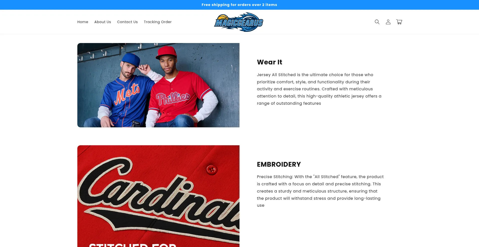 Magicgearus.com Screenshot