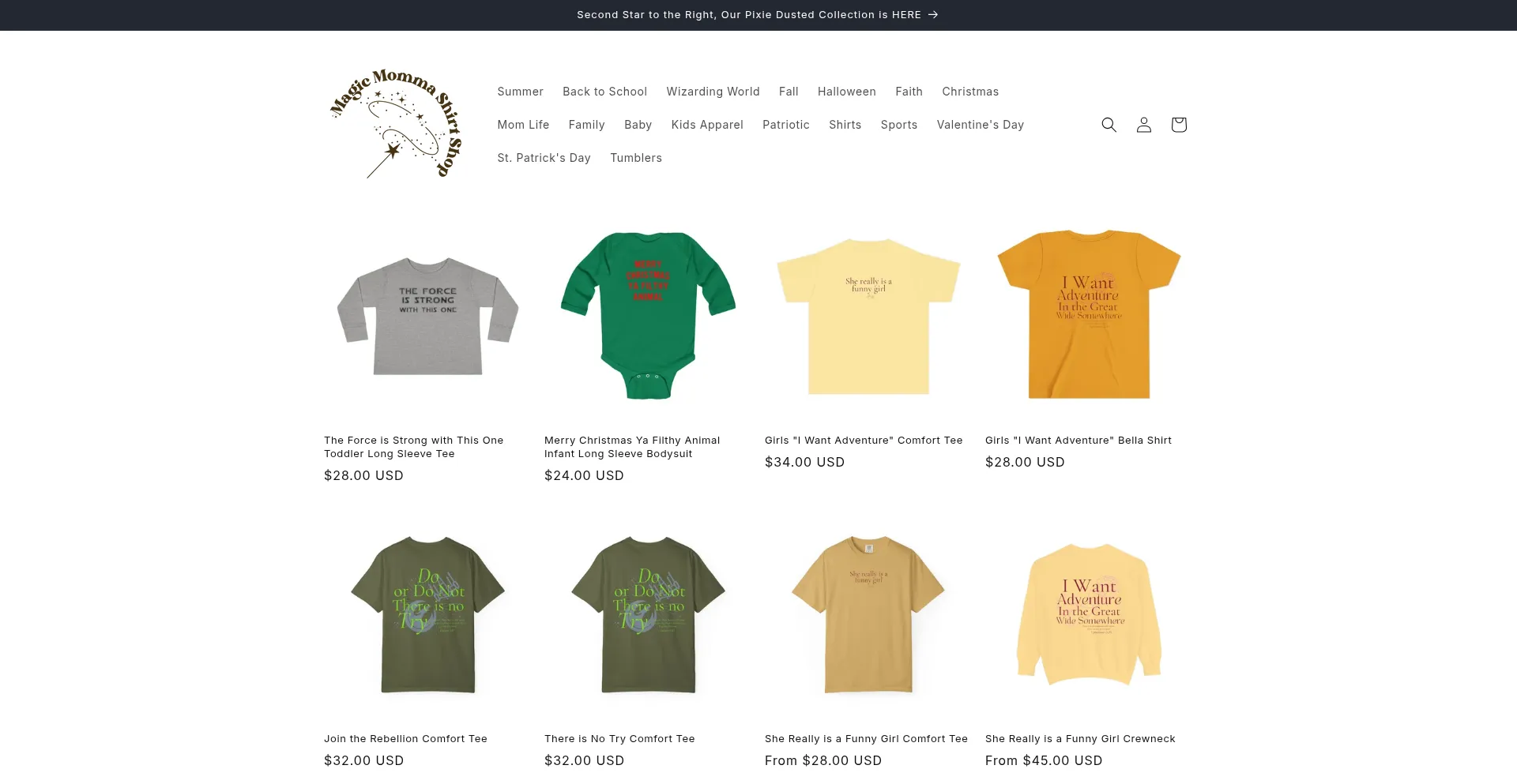 Magicmommashirtshop.com