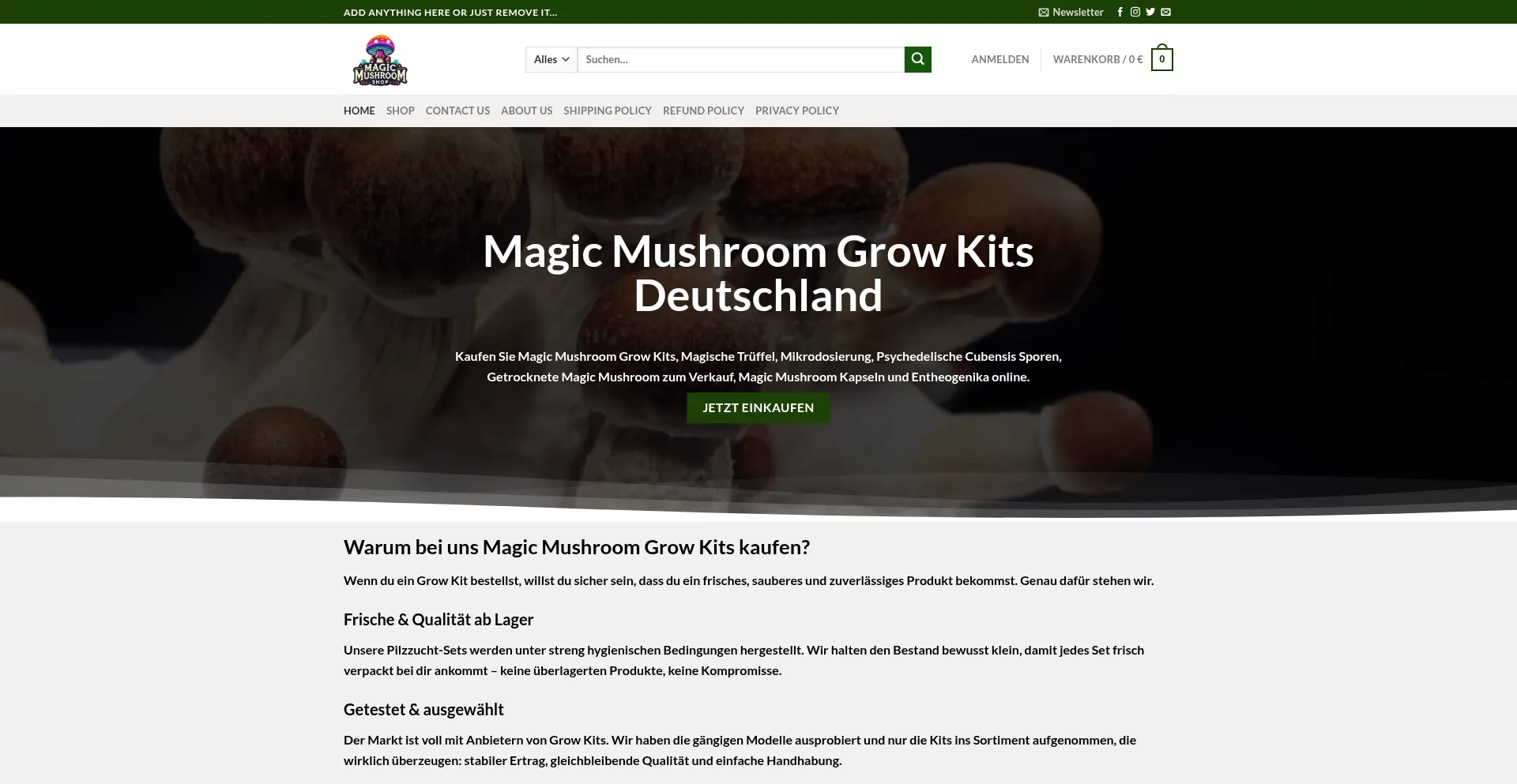 Magicmushroomstore.de