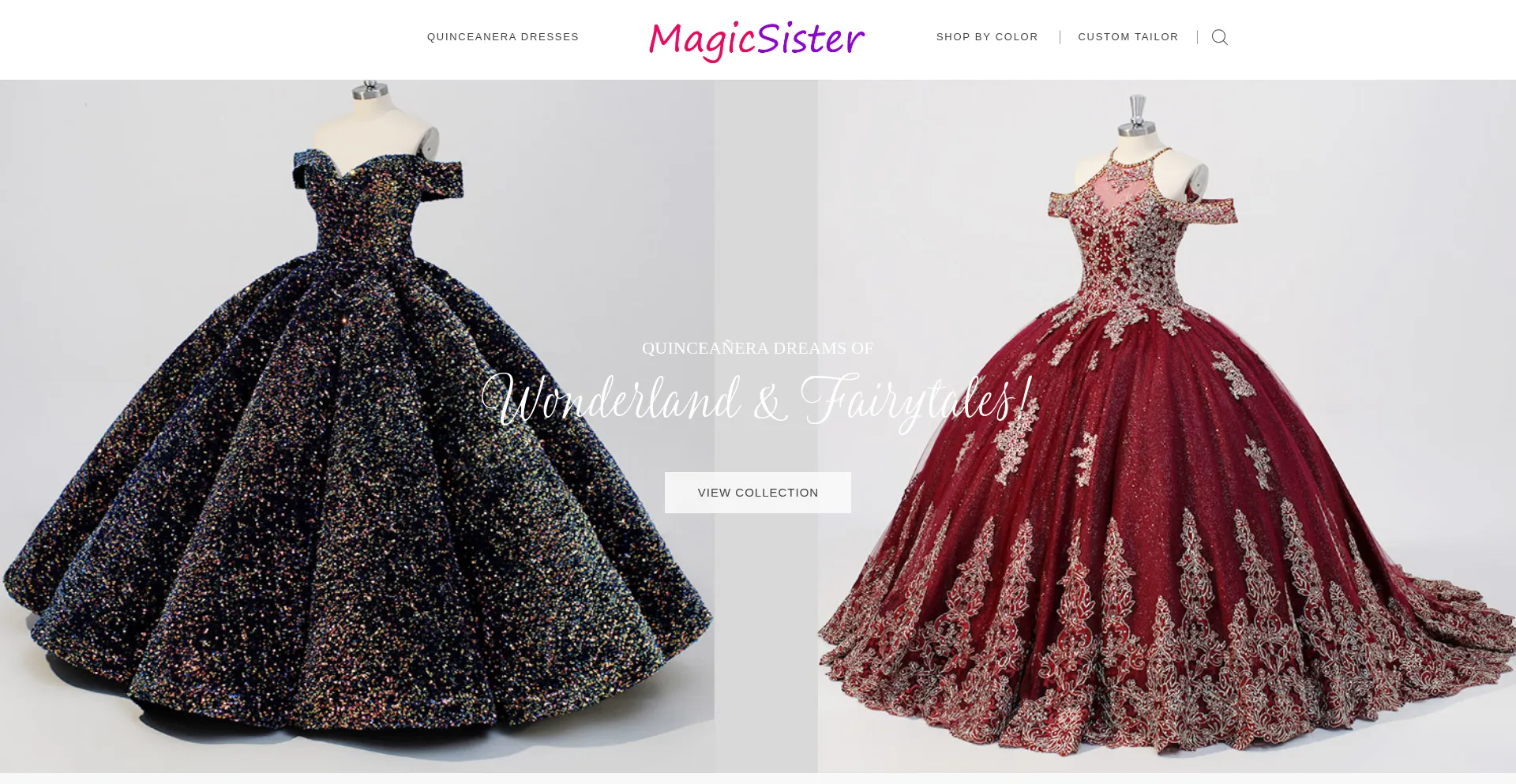 Magicsister.com Screenshot