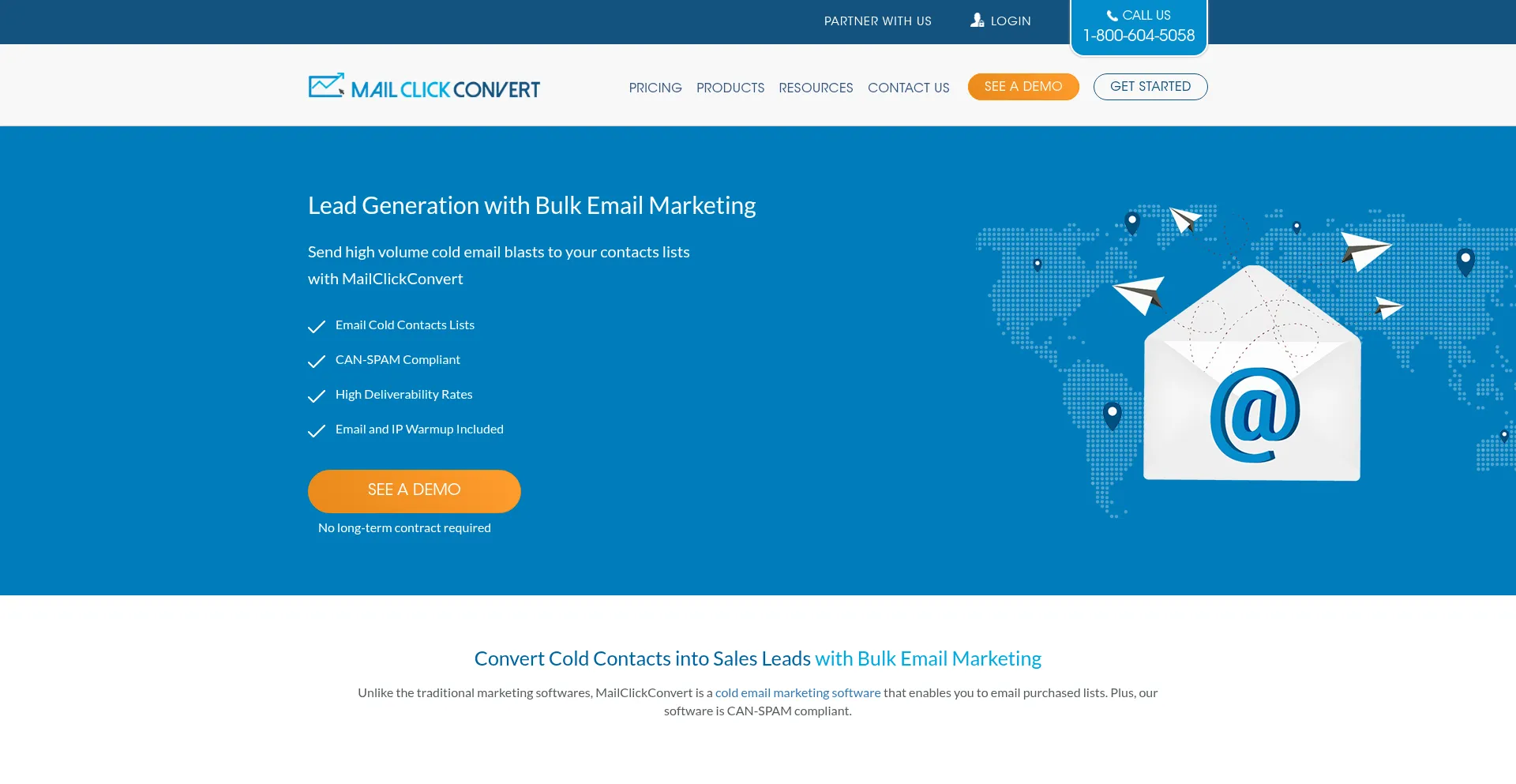 Mailclickconvert.com Screenshot