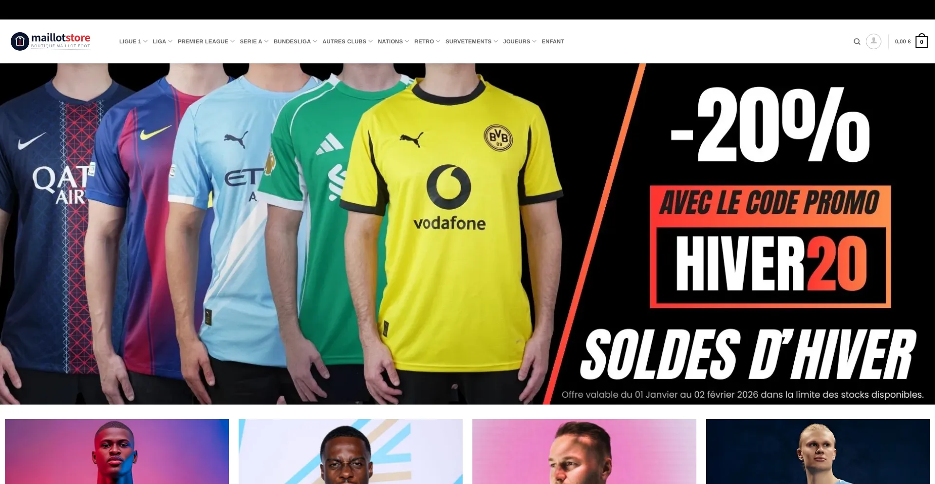 Maillotstores.fr