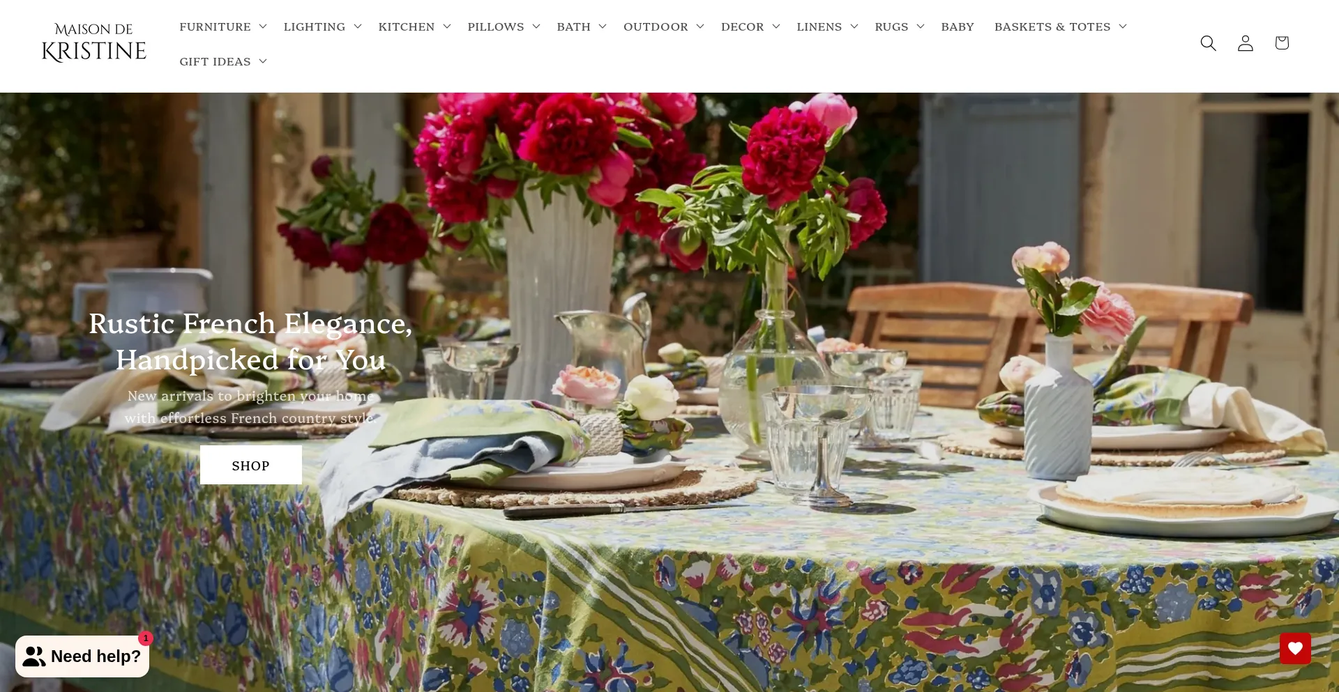 Maisondekristine.com Screenshot