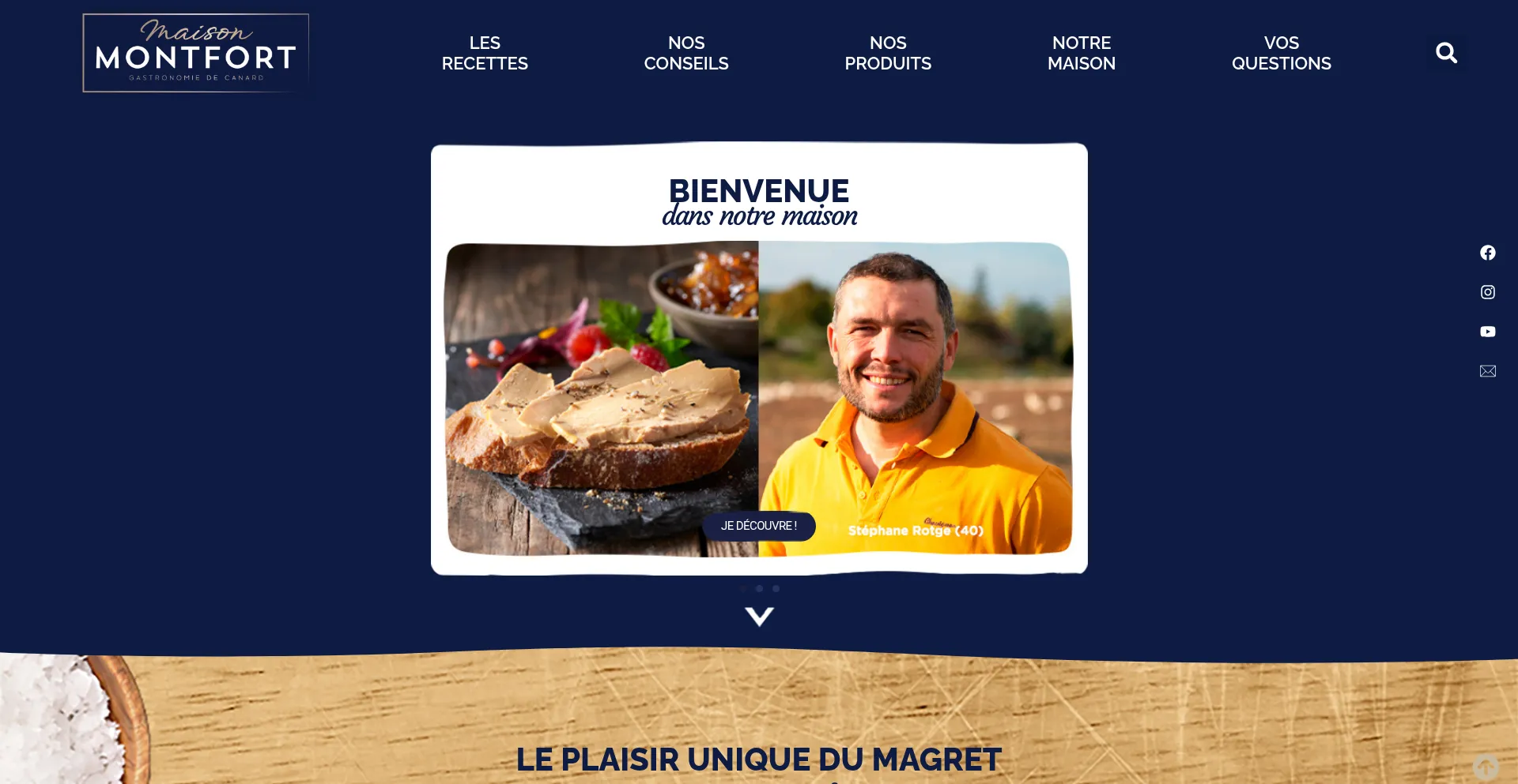 Maisonmontfort.com Screenshot