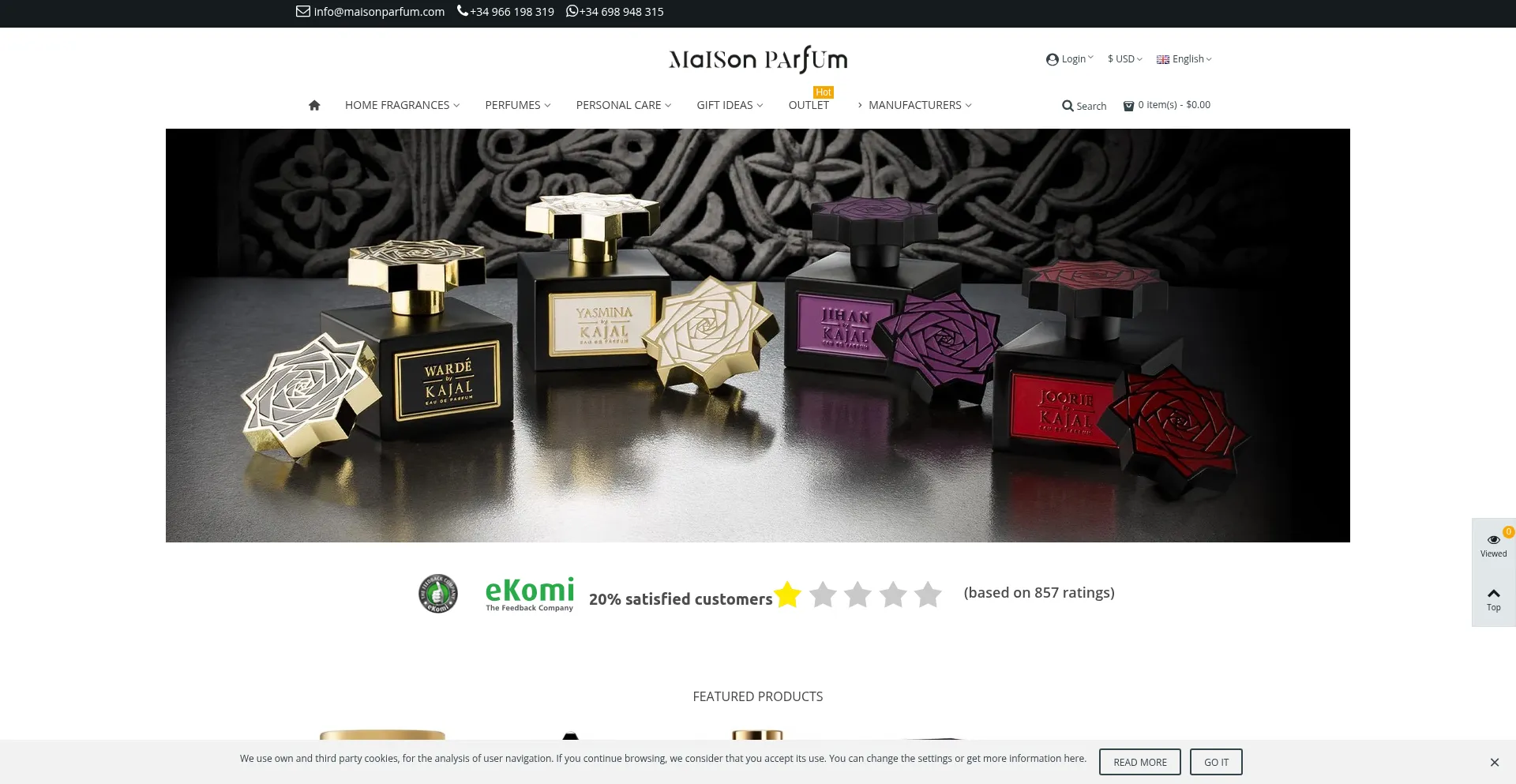 Is Maisonparfum.com Safe?