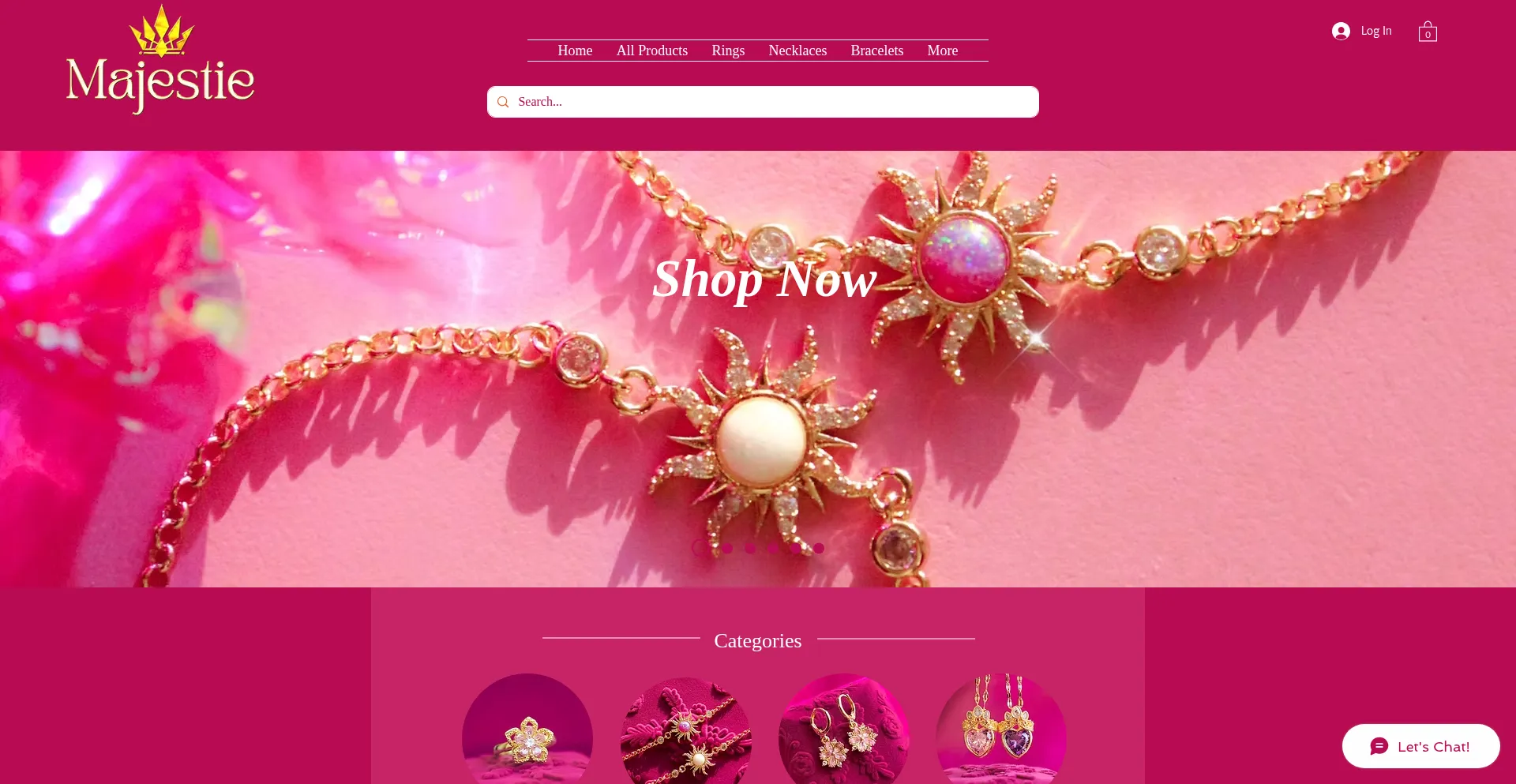 Majestie.shop Screenshot
