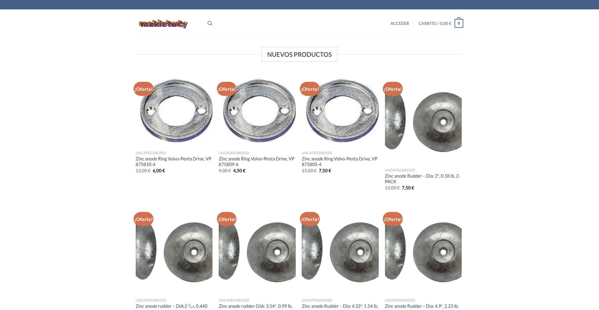 Website screenshot of Makistudy.org