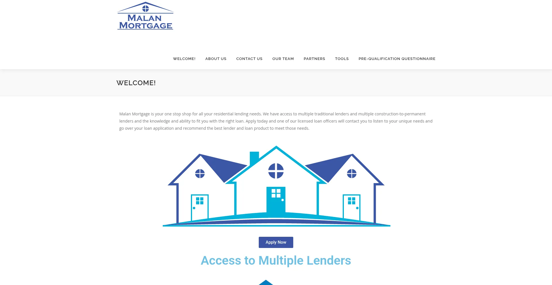 Malanmortgage.com Screenshot
