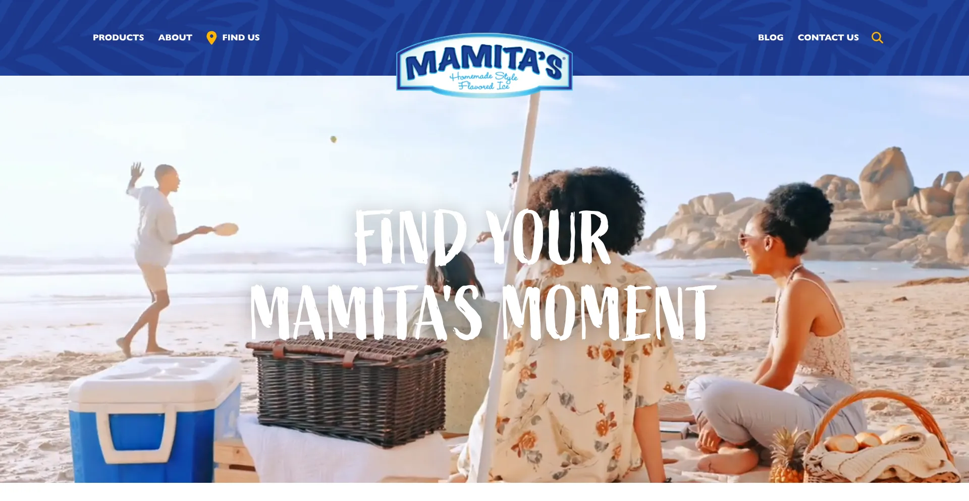 Website screenshot of Mamitasices.com