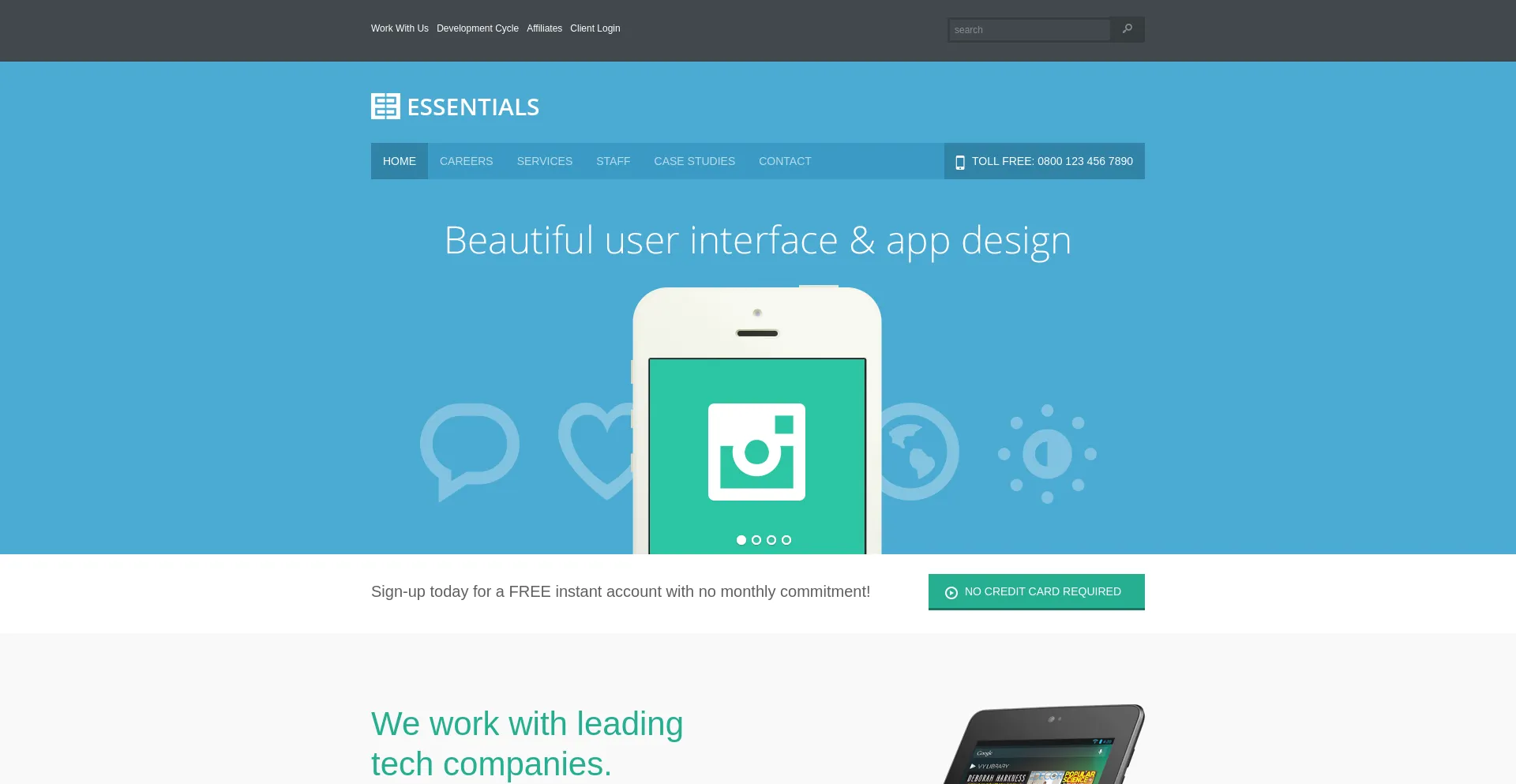 Website screenshot of Mammalena.today