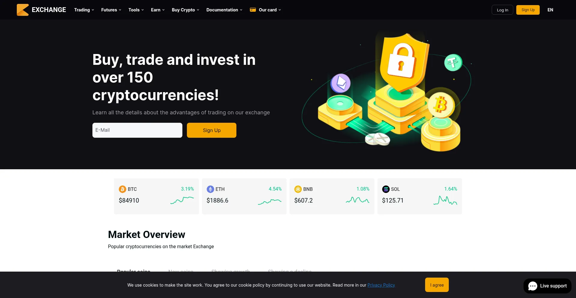 Website screenshot of Mammothlair.com