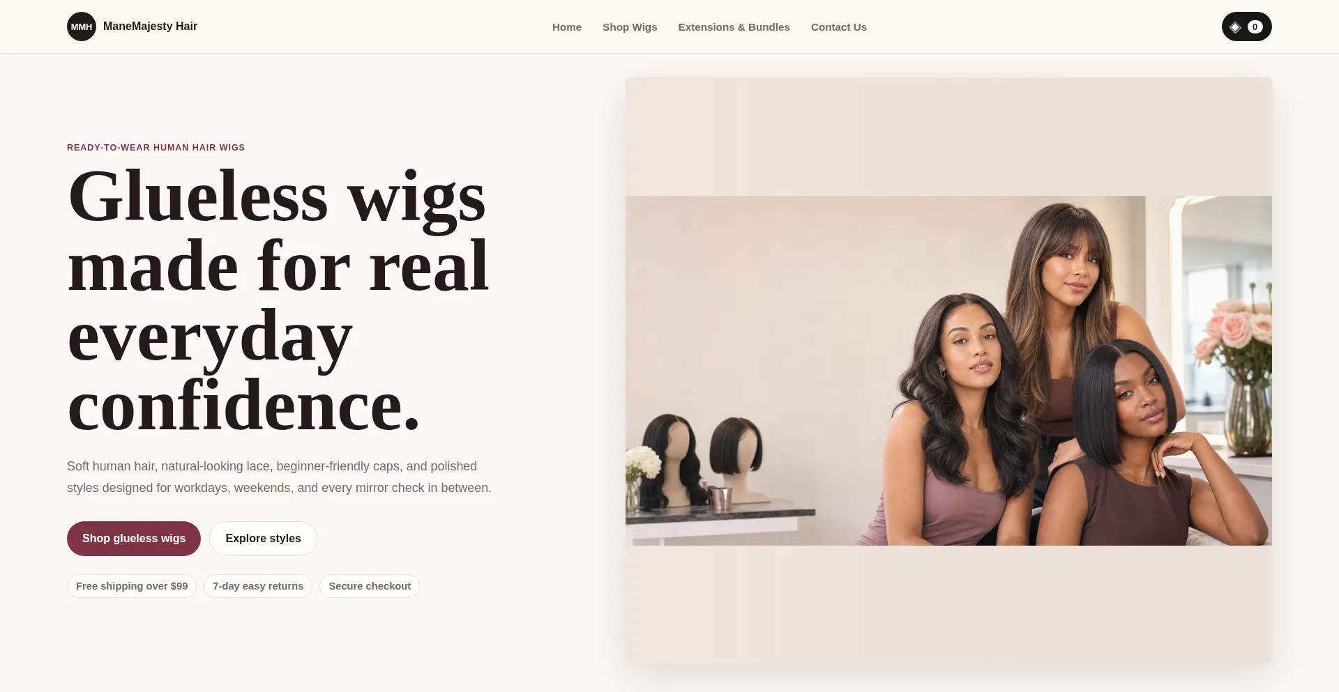 Manemajestyhair.myshopify.com