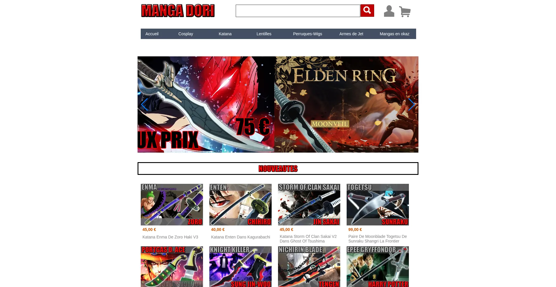 Mangadori.com Screenshot