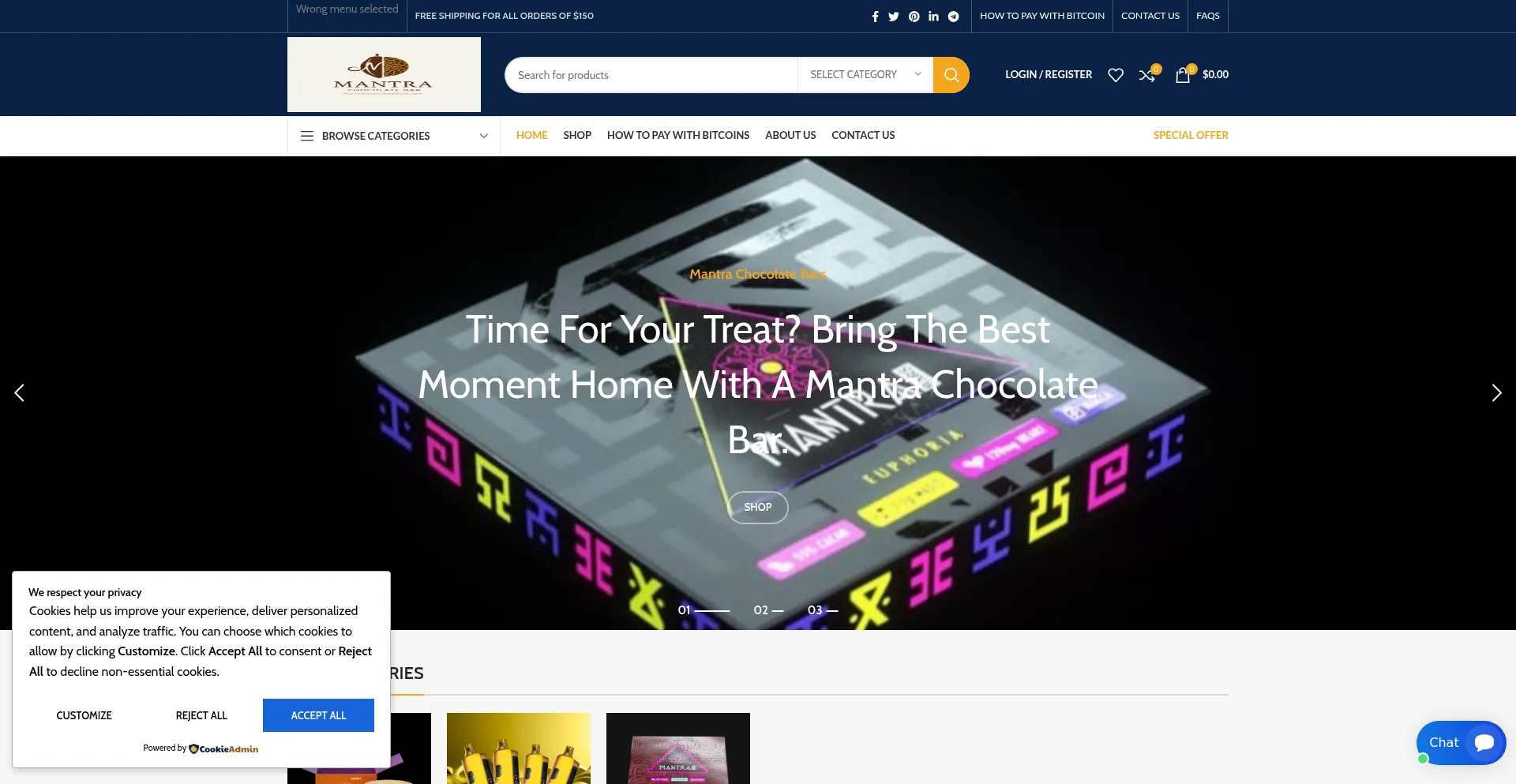 Mantrachocolateofficial.com