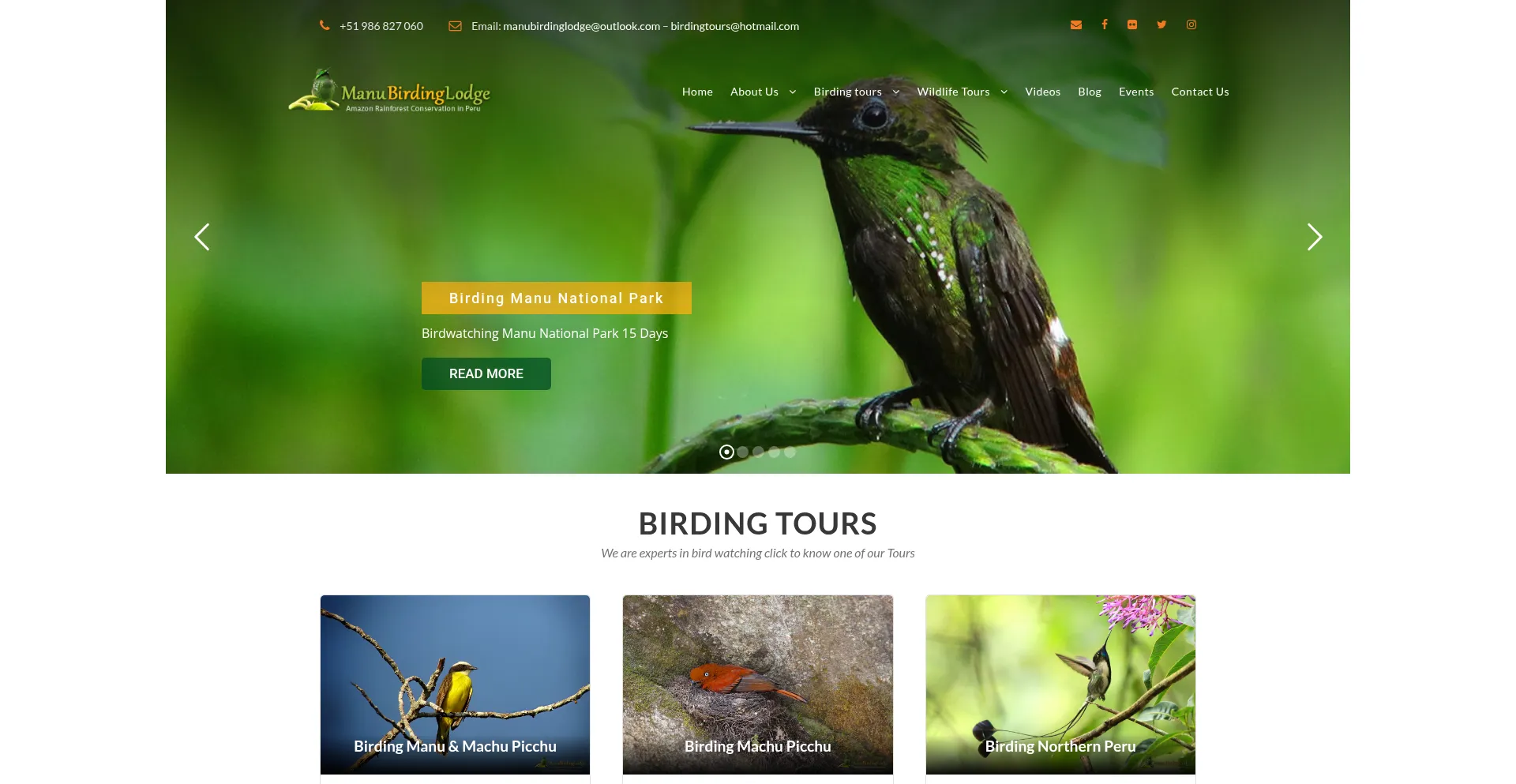 Manubirdinglodge.com