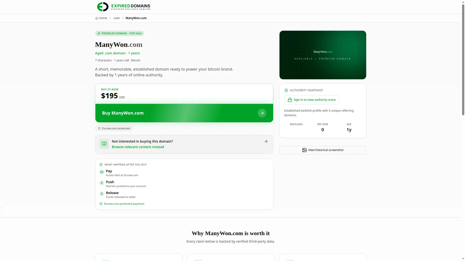 Manywon.com