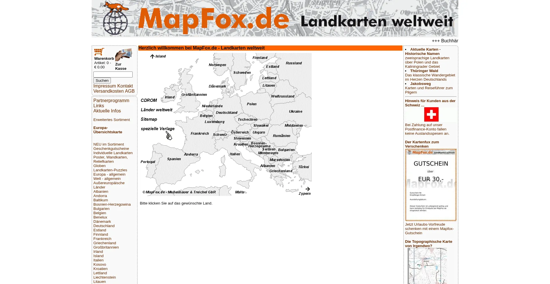 Mapfox.de Screenshot