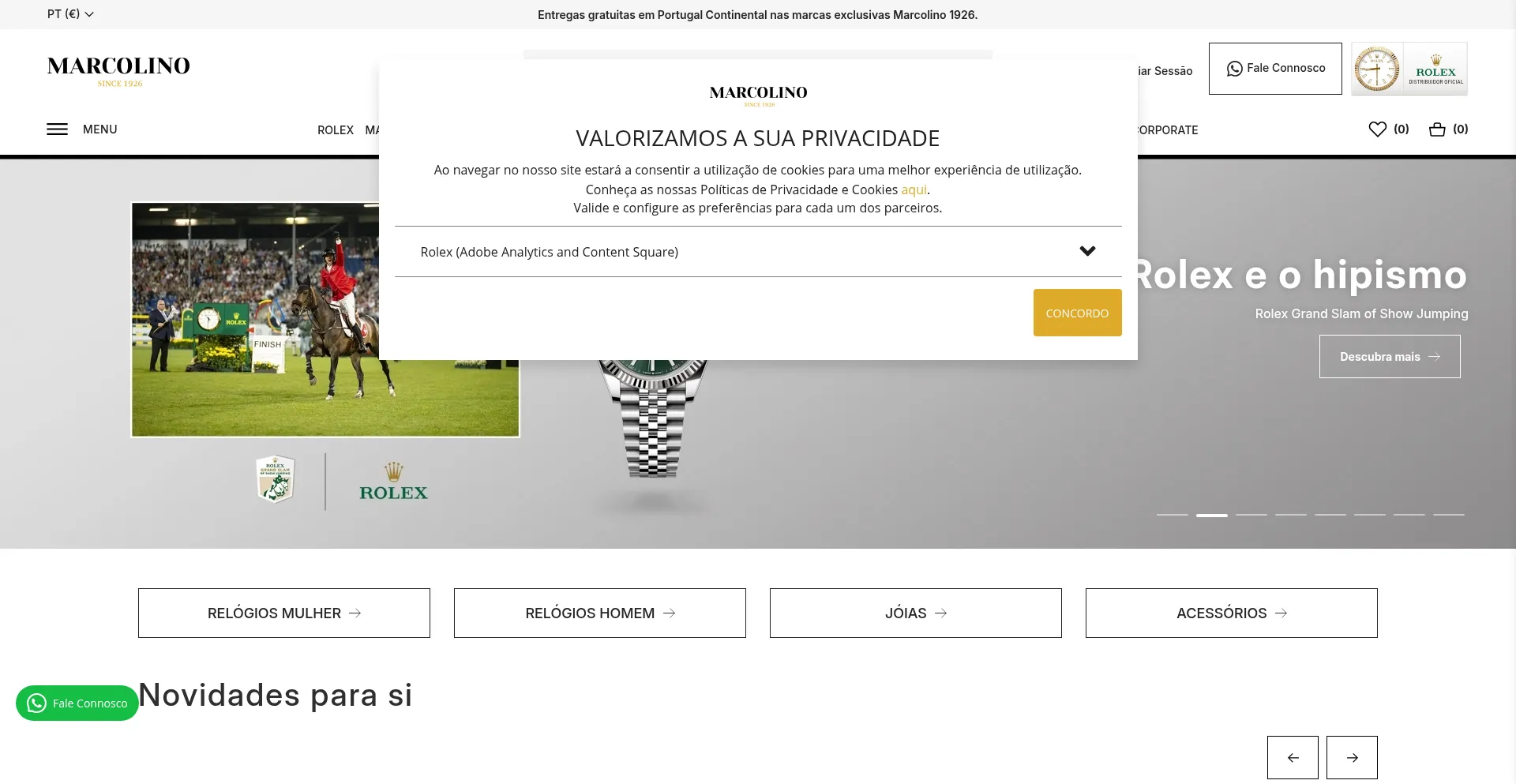 Marcolino.pt Screenshot